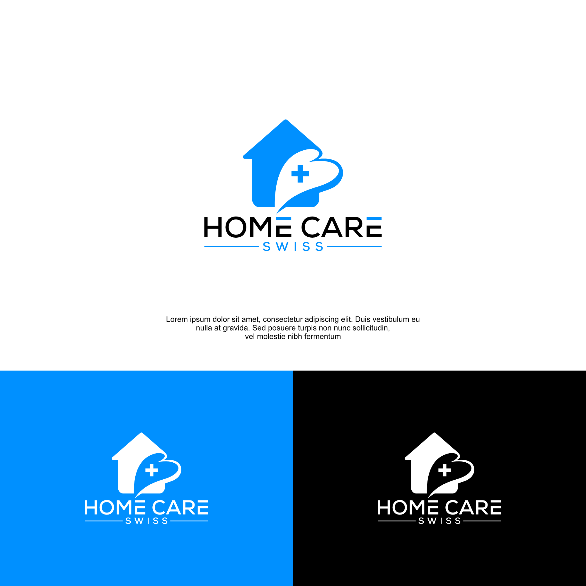 Logo Design by Kenshin777 for Home Care Swiss GmbH | Design #33064116