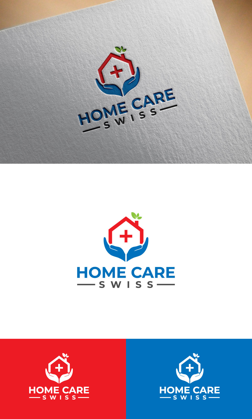 Logo Design by DesignVerse777 for Home Care Swiss GmbH | Design #33091524