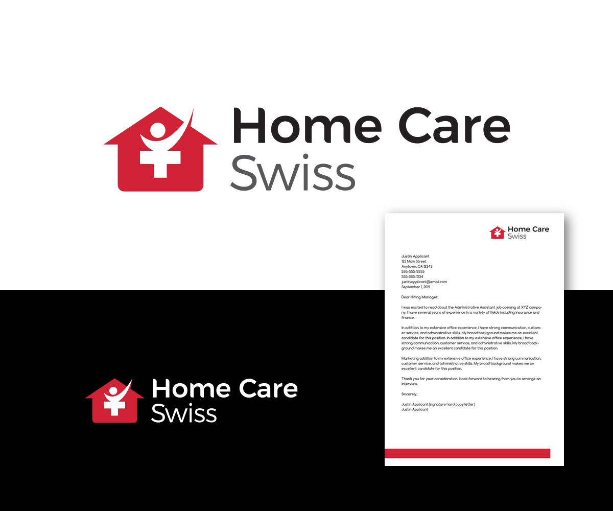 Logo Design by Alf Mozara for Home Care Swiss GmbH | Design #33067381