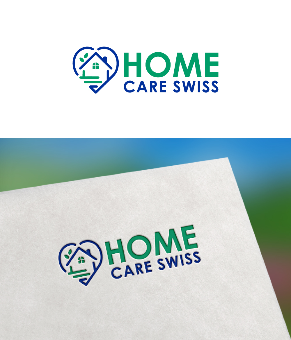 Logo Design by Ahnaf Labib for Home Care Swiss GmbH | Design #33068665