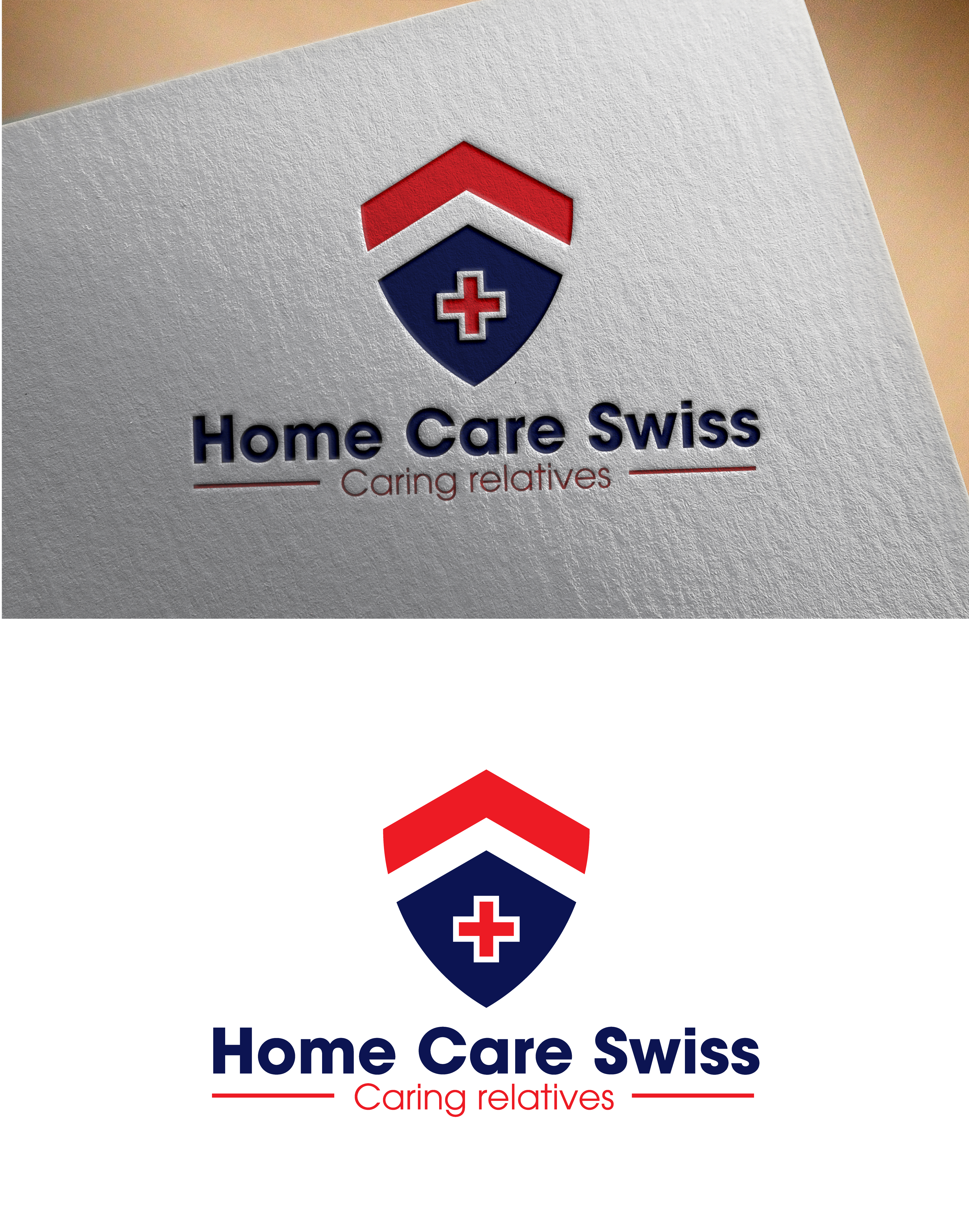 Logo Design by AKTech for Home Care Swiss GmbH | Design #33075341