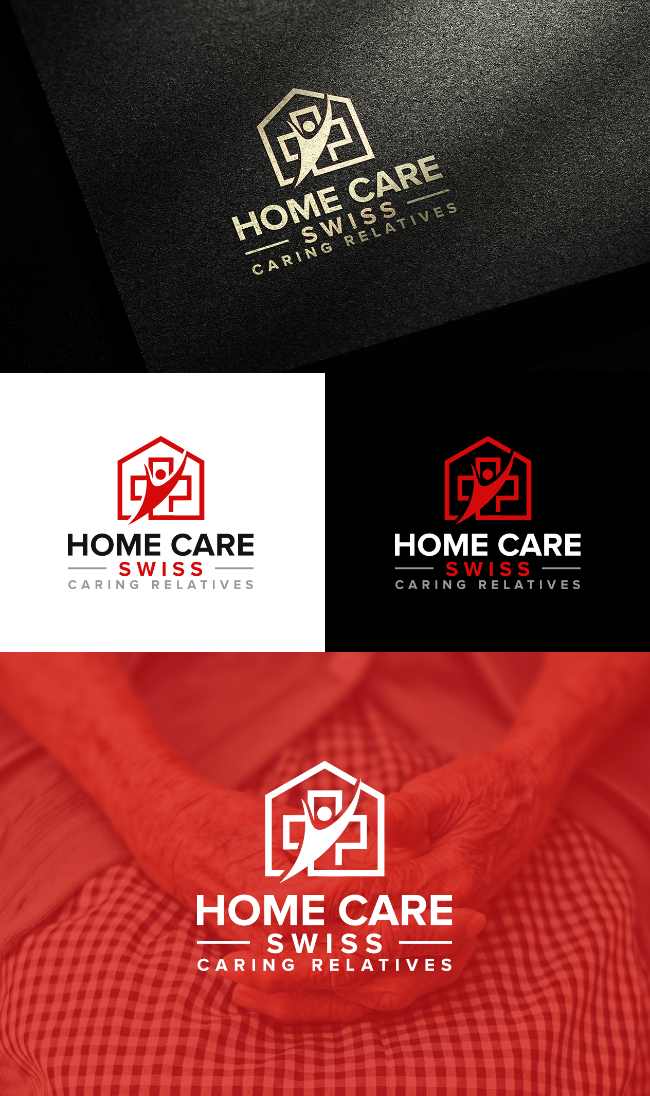 Logo Design by BehindSymbols for Home Care Swiss GmbH | Design #33089388