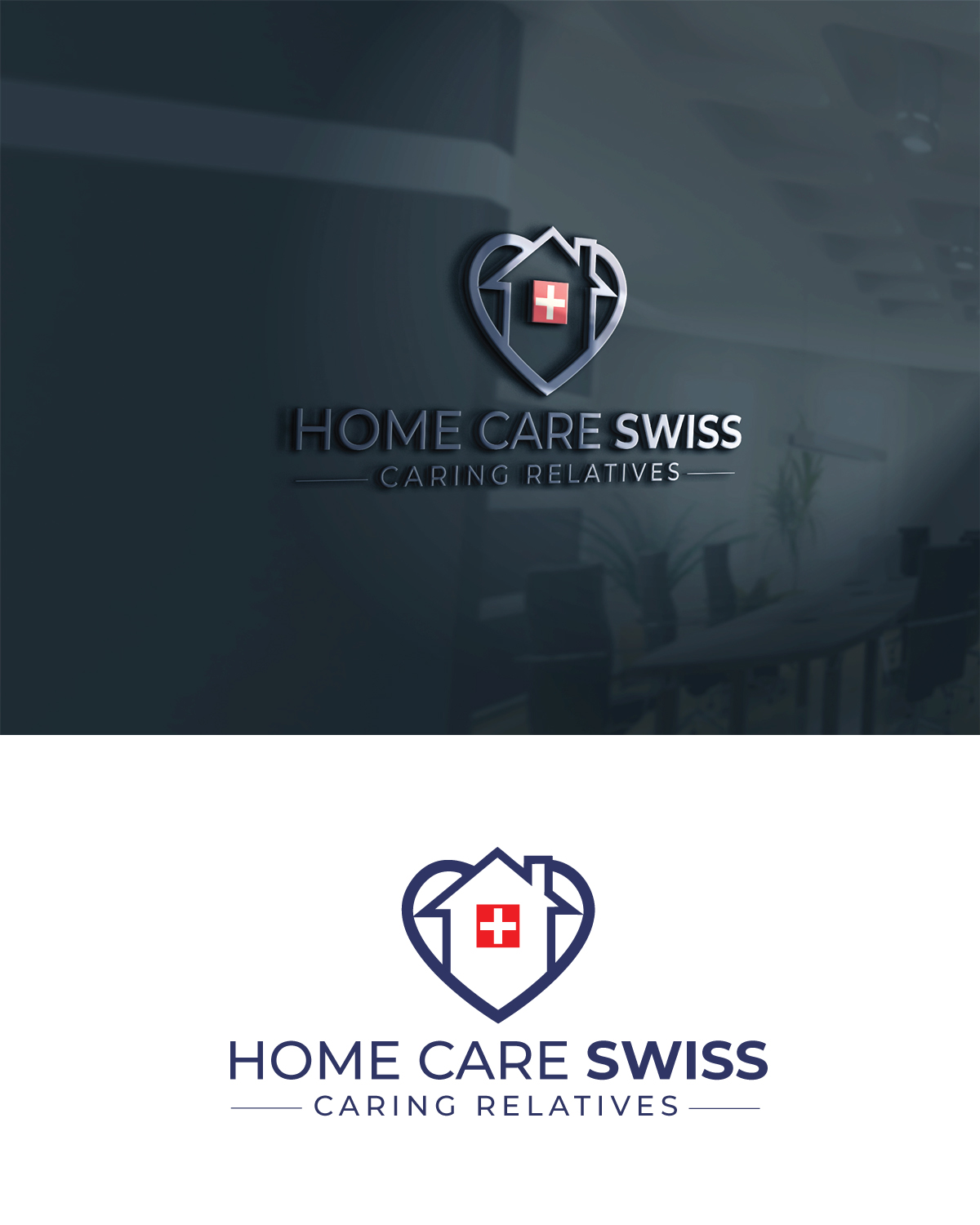 Diseño de Logo por leduy87qn para Home Care Swiss GmbH | Diseño #33092239