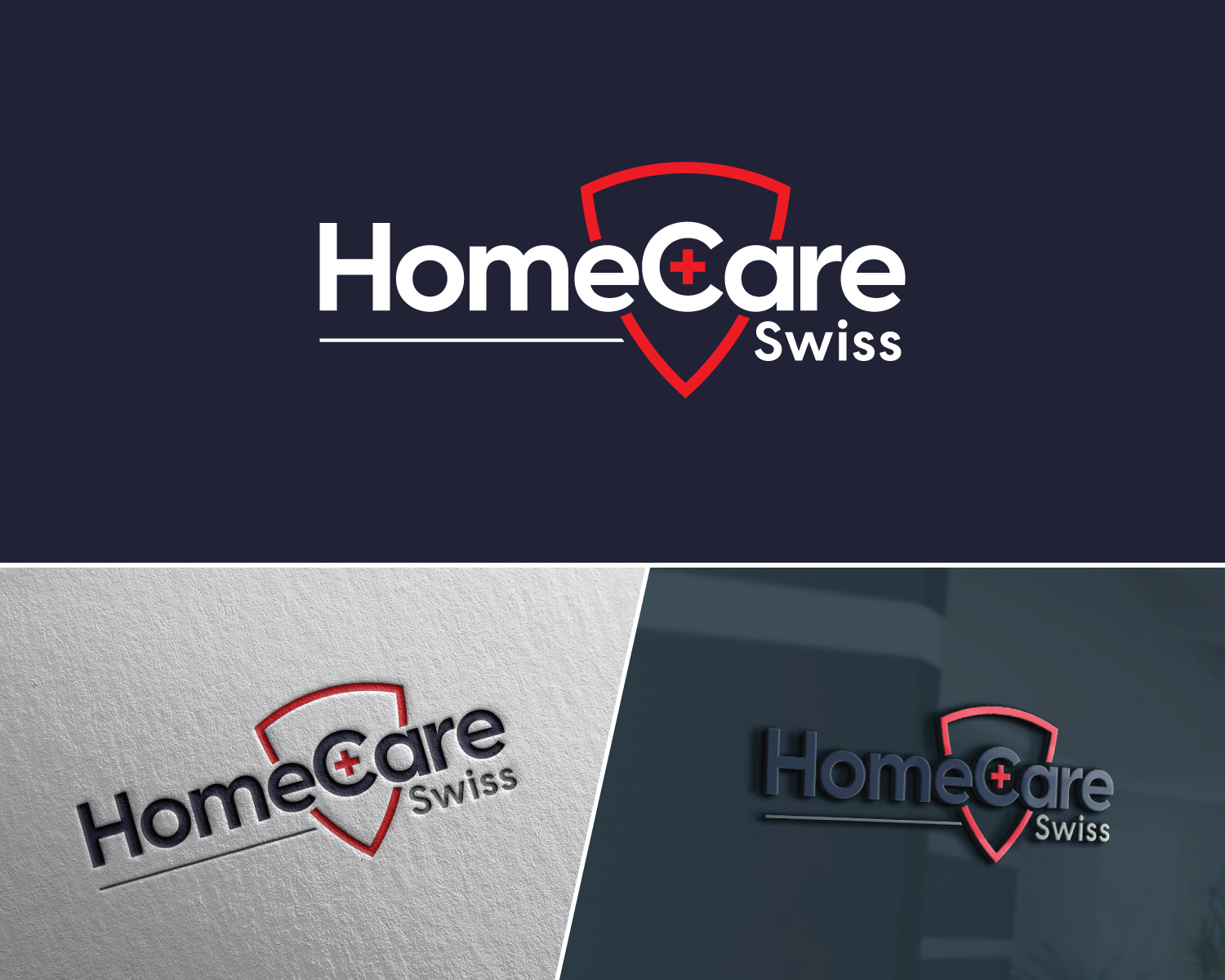 Logo Design by Atec for Home Care Swiss GmbH | Design #33068190