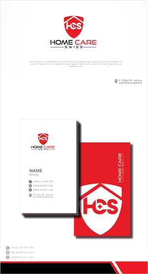 Logo-Design von zebronicgraphic für Home Care Swiss GmbH | Design: #33069252