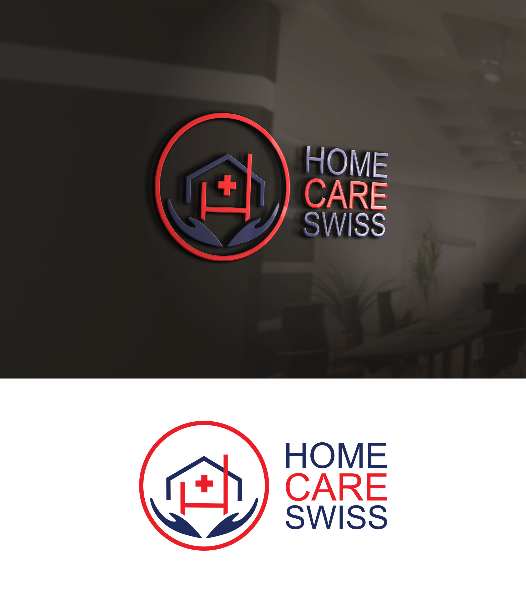 Diseño de Logo por Impressive Designs para Home Care Swiss GmbH | Diseño #33067964