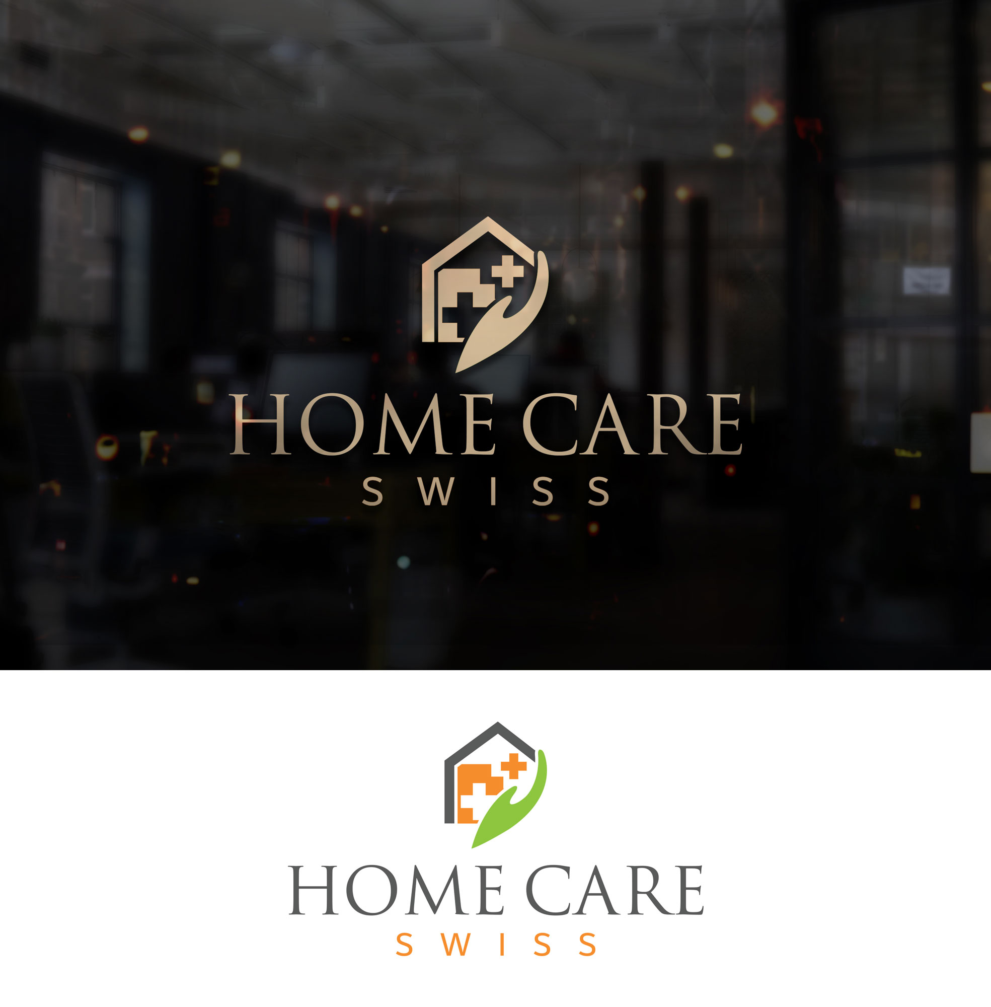 Logo Design by Impressive Designs for Home Care Swiss GmbH | Design #33067965