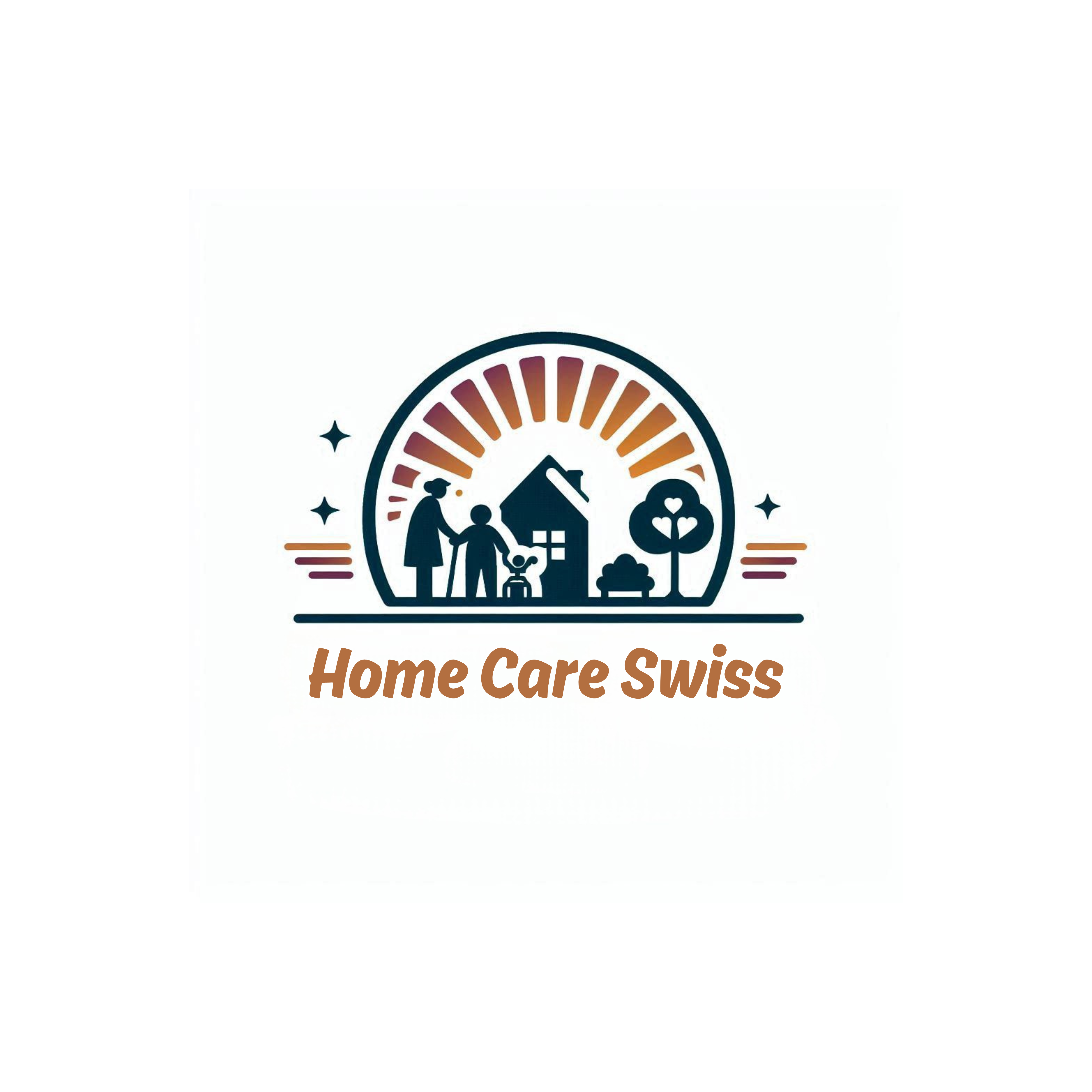 Logo Design by amiofice 2 for Home Care Swiss GmbH | Design #33071485