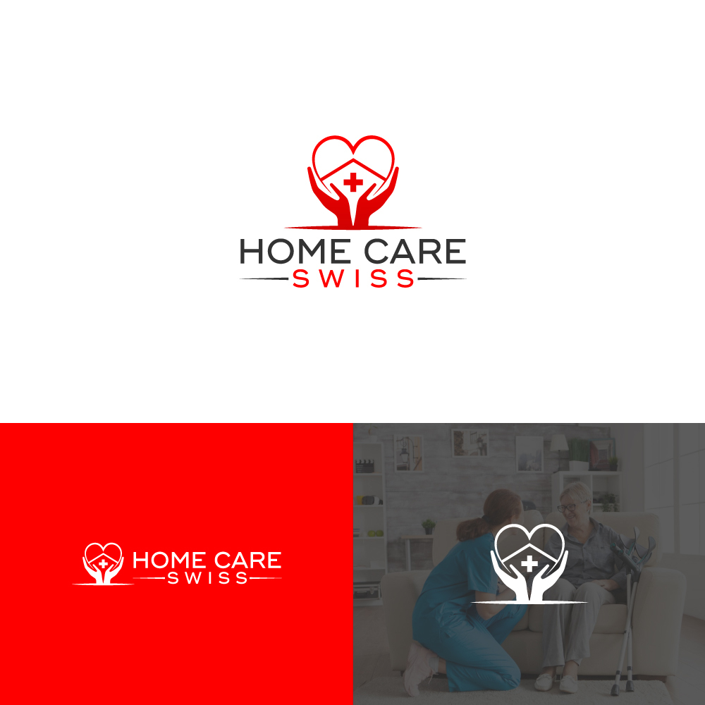 Logo-Design von Tan-D für Home Care Swiss GmbH | Design #33069968