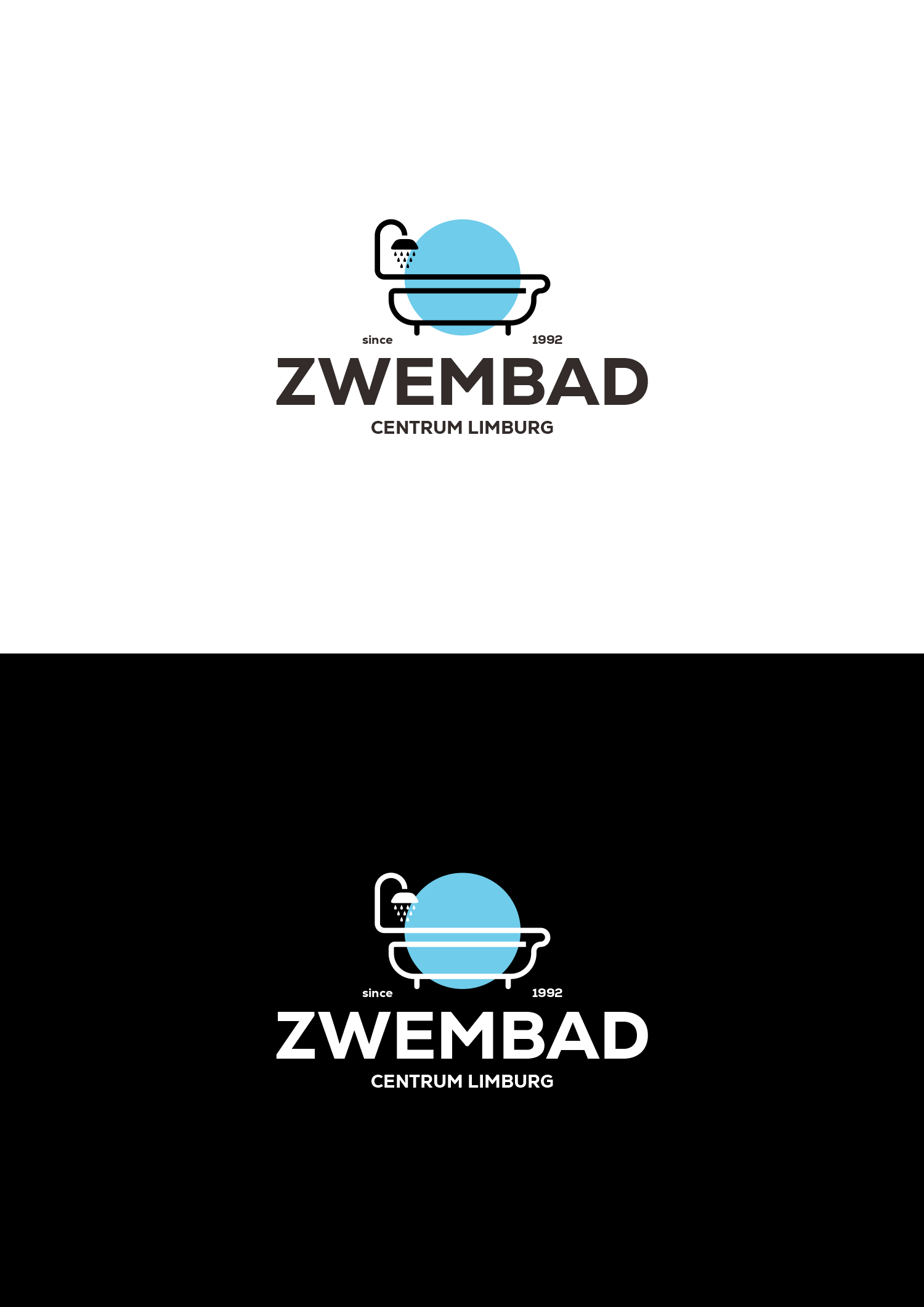 Logo Design by creative logo 2 for ZwembadCentrum Limburg | Design #33065622