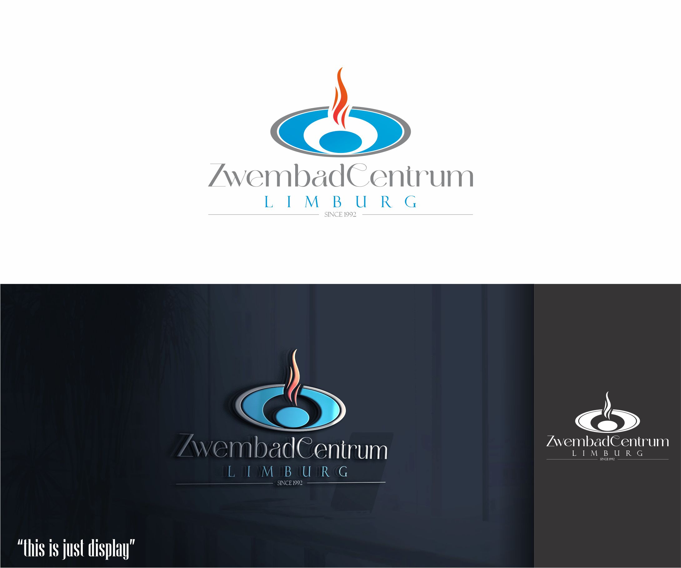 Logo Design by alkaline for ZwembadCentrum Limburg | Design #33065420