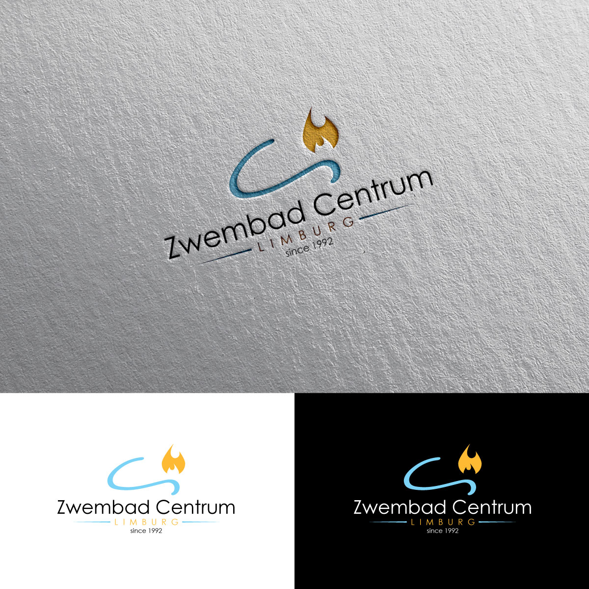 Diseño de Logo por chris Ray para ZwembadCentrum Limburg | Diseño #33069324