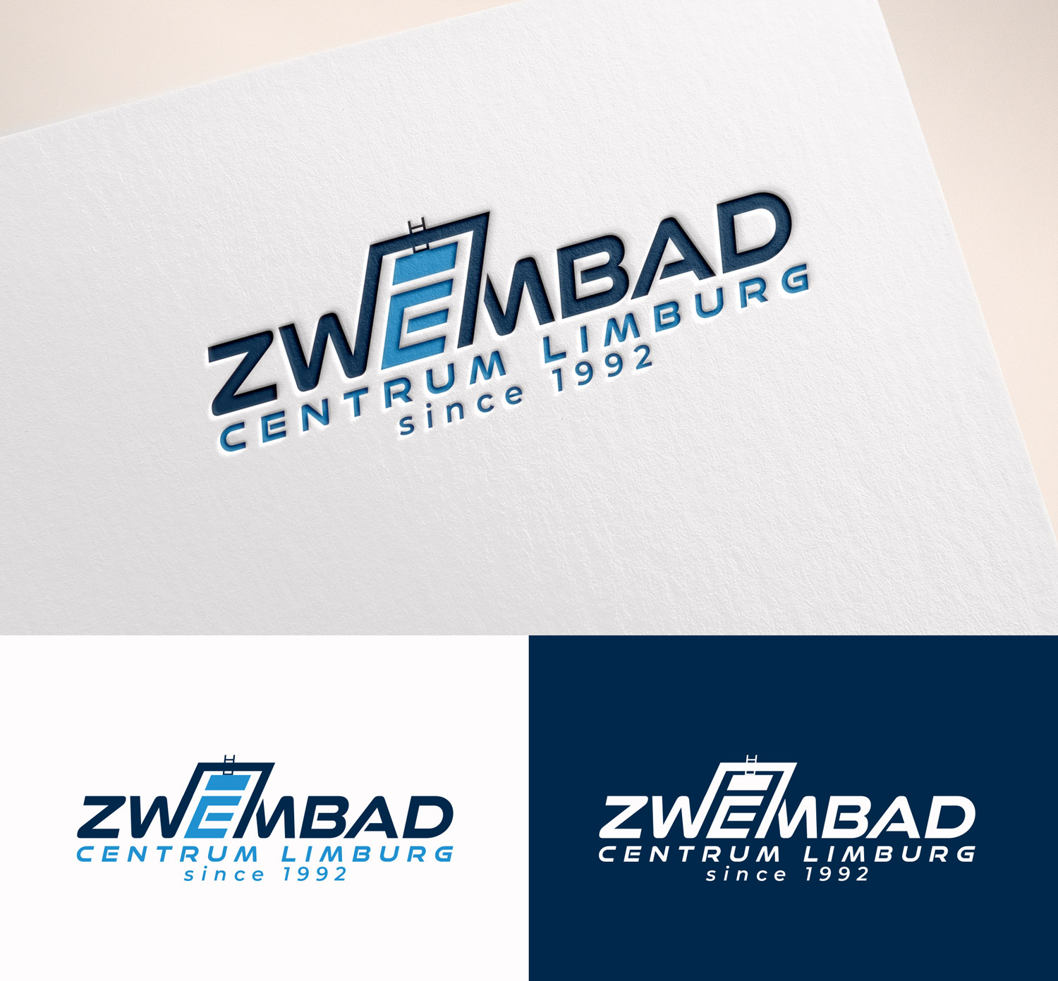 Logo-Design von M Art & Design für ZwembadCentrum Limburg | Design #33066403