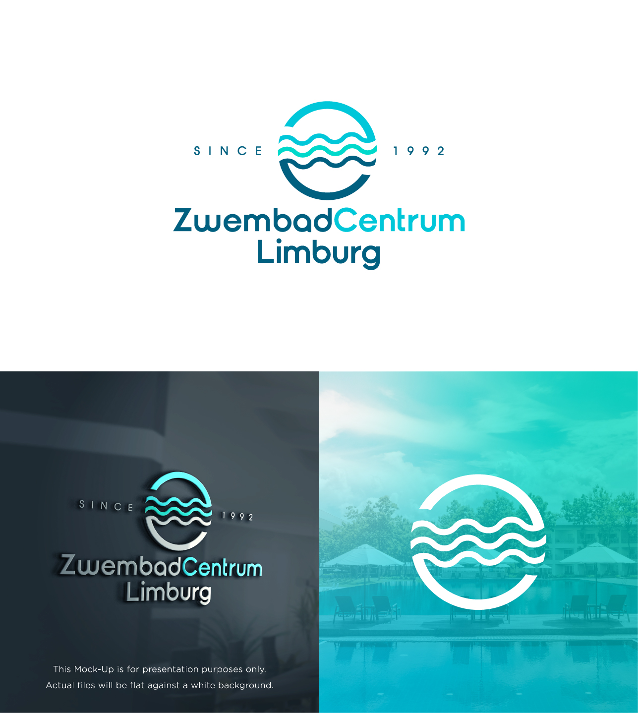 Logo Design by Asma Waqar for ZwembadCentrum Limburg | Design #33085720
