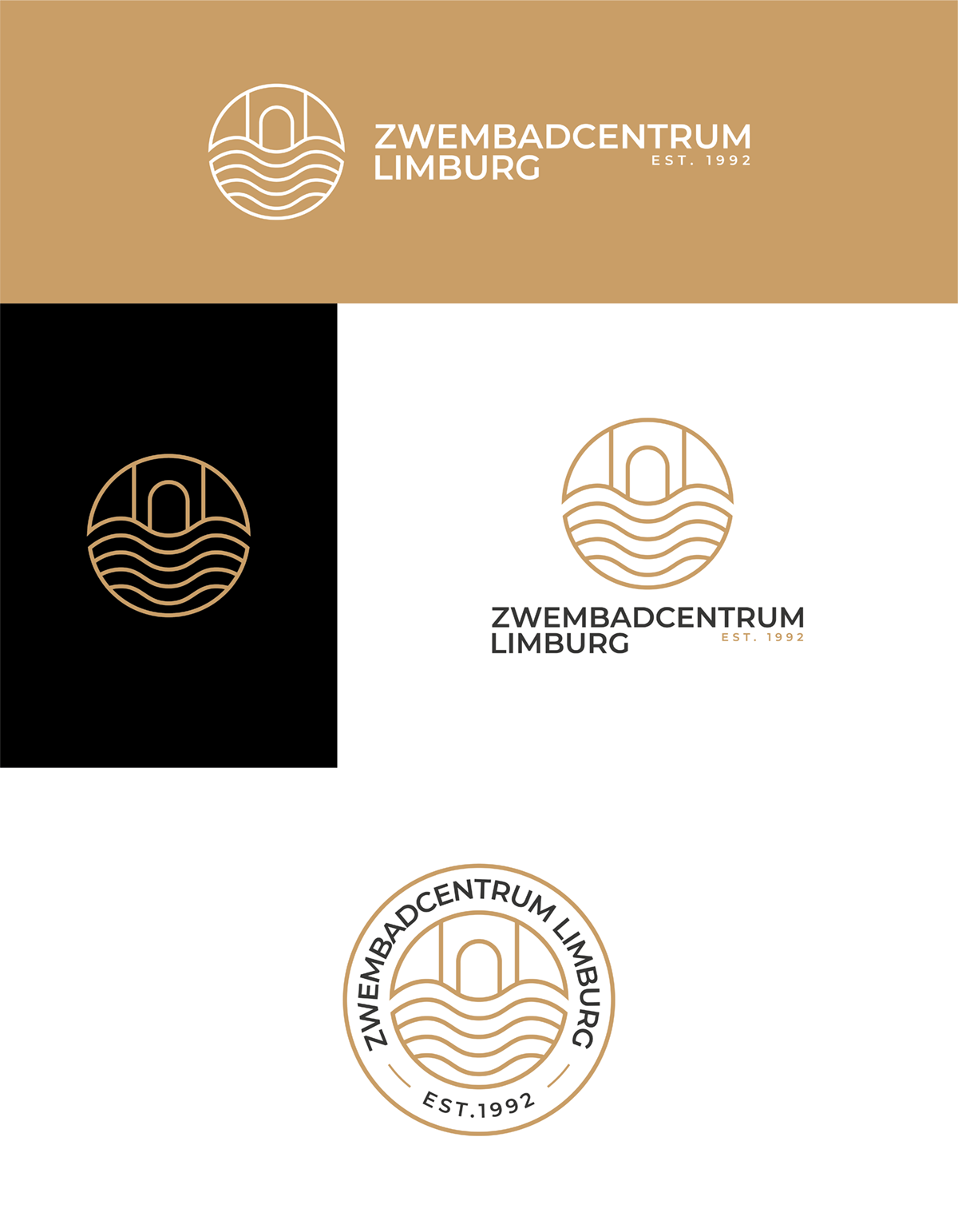 Logo-Design von sumdes für ZwembadCentrum Limburg | Design #33085921