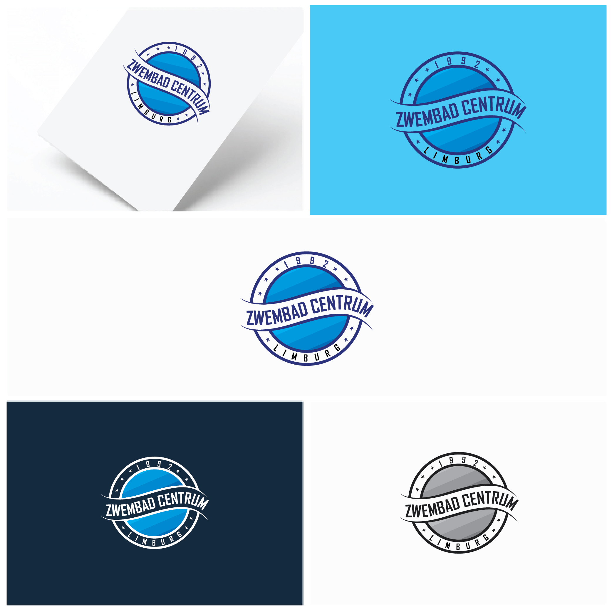 Logo Design by Deziners Zone for ZwembadCentrum Limburg | Design #33070118