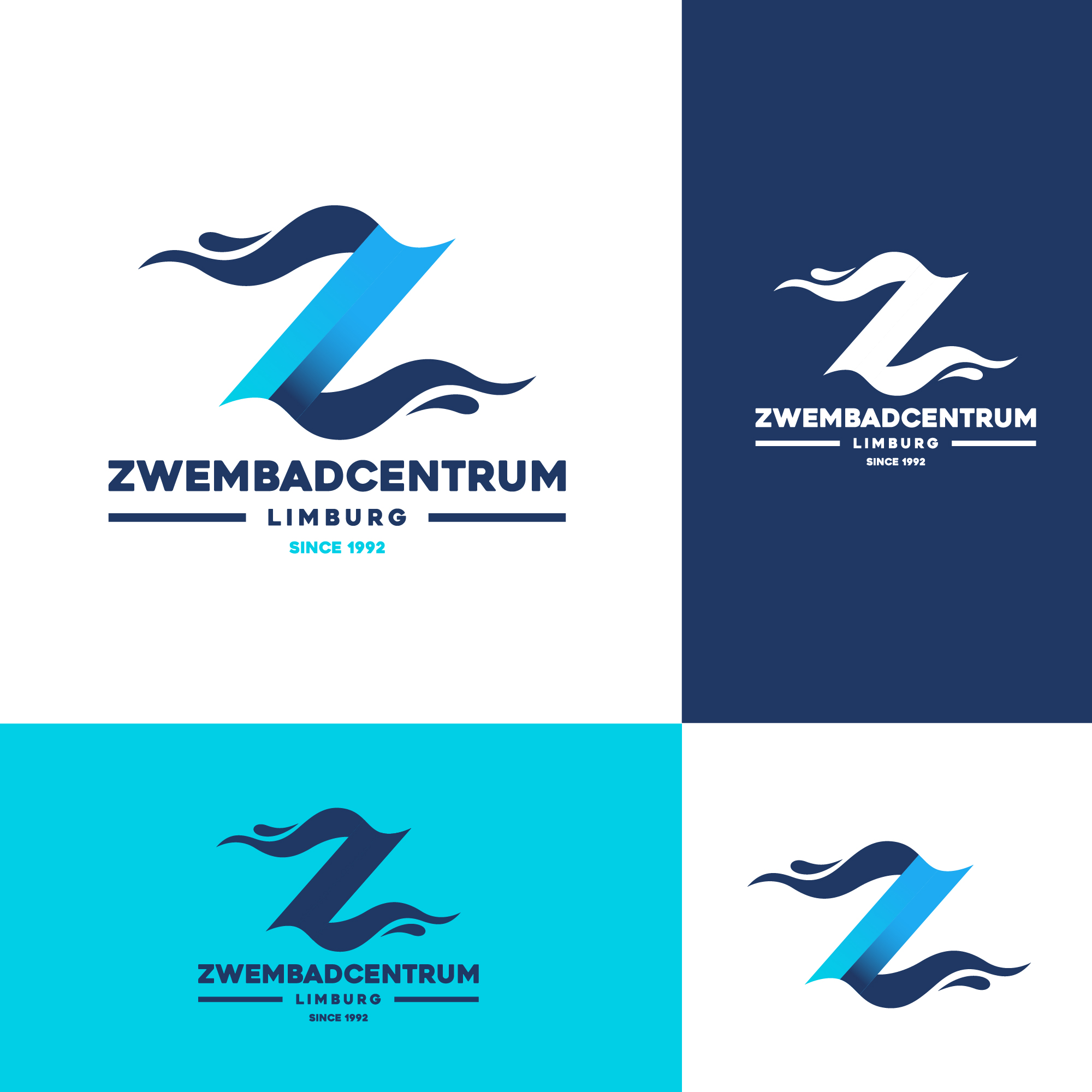Logo-Design von Transformed Design Inc. für ZwembadCentrum Limburg | Design #33078685