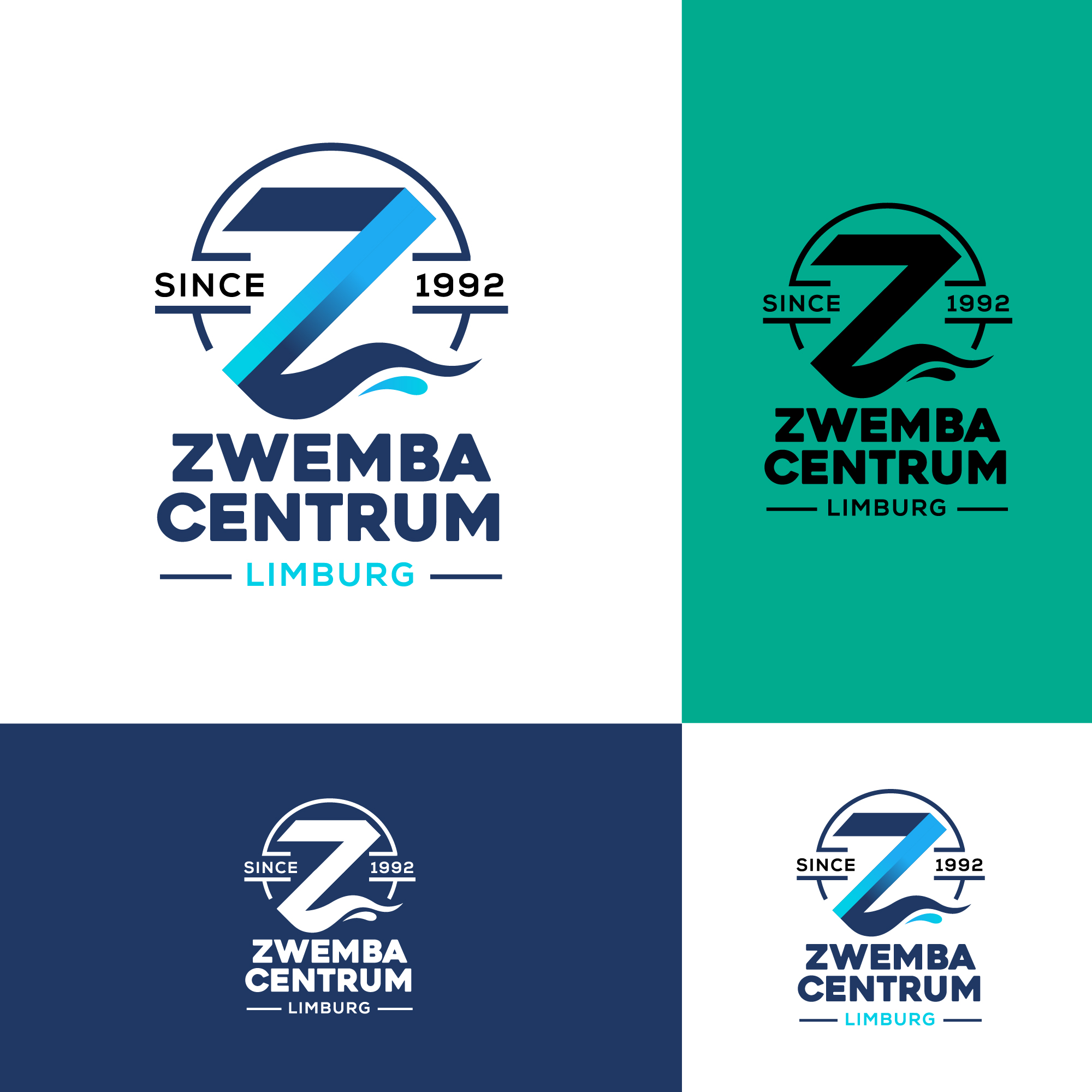 Logo-Design von Transformed Design Inc. für ZwembadCentrum Limburg | Design #33086279