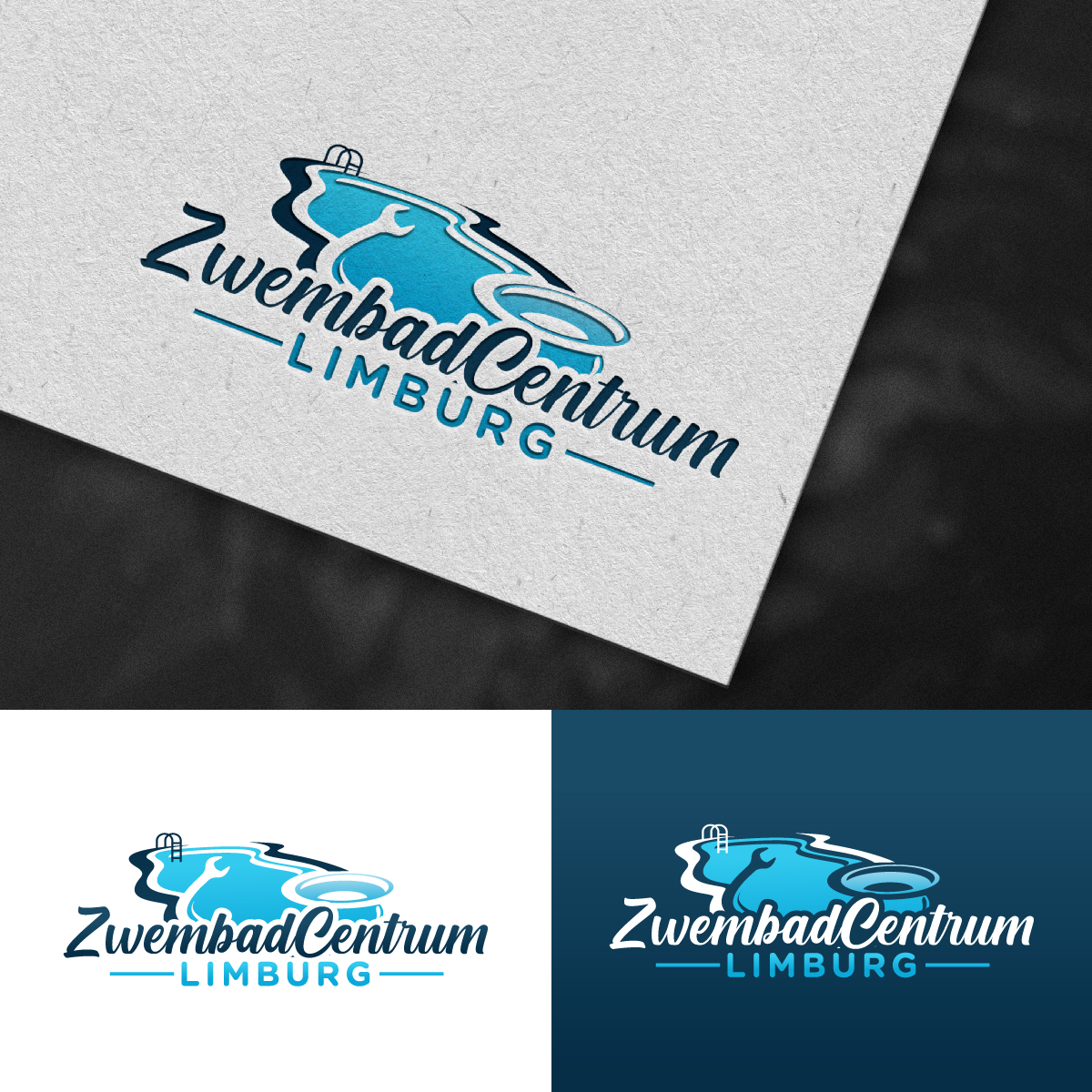 Logo Design by DesignLima for ZwembadCentrum Limburg | Design #33085869