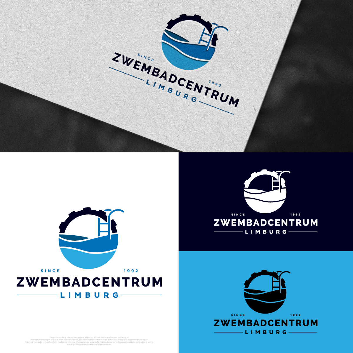 Logo Design by DesignLima for ZwembadCentrum Limburg | Design #33085870