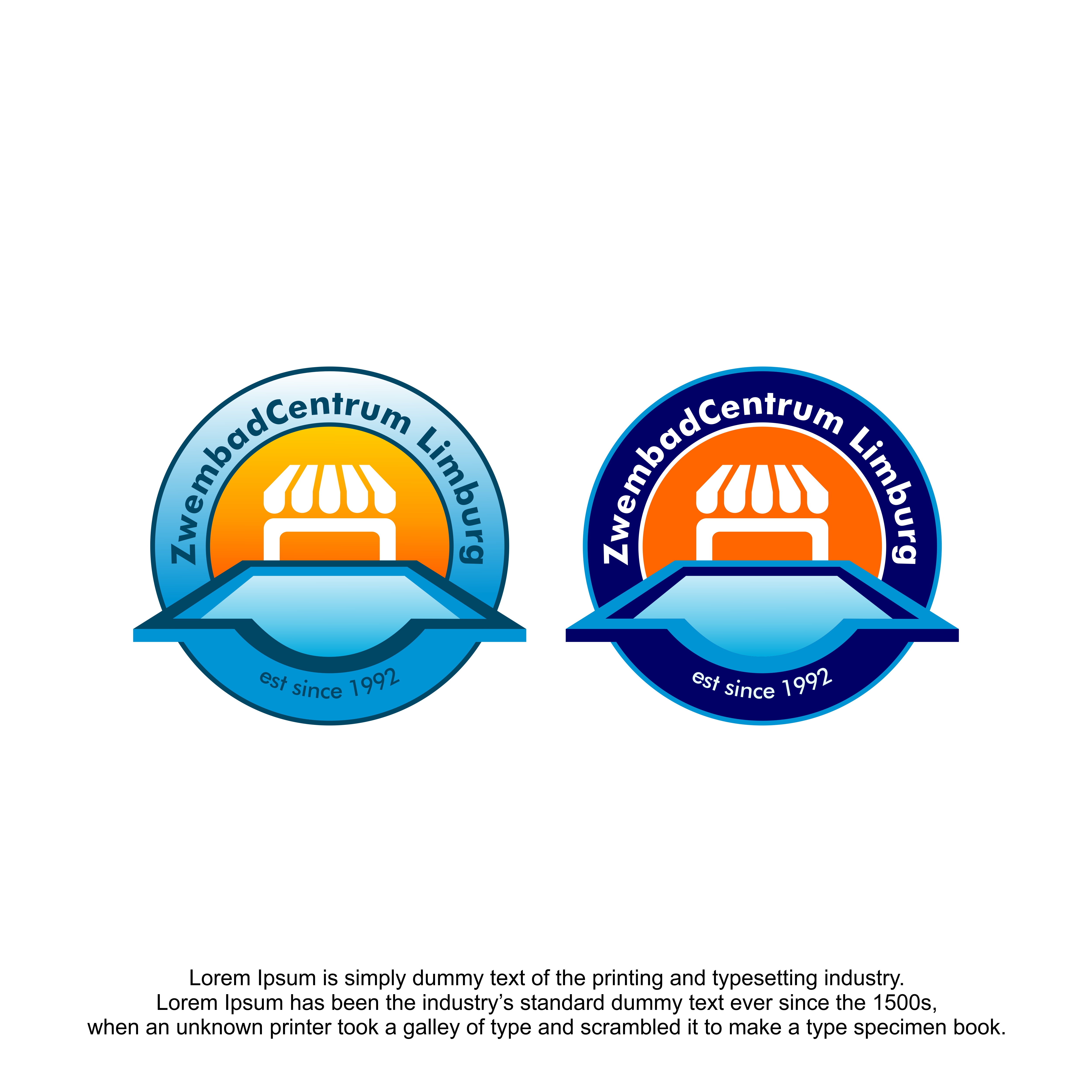 Logo Design by tunk99 for ZwembadCentrum Limburg | Design #33070135