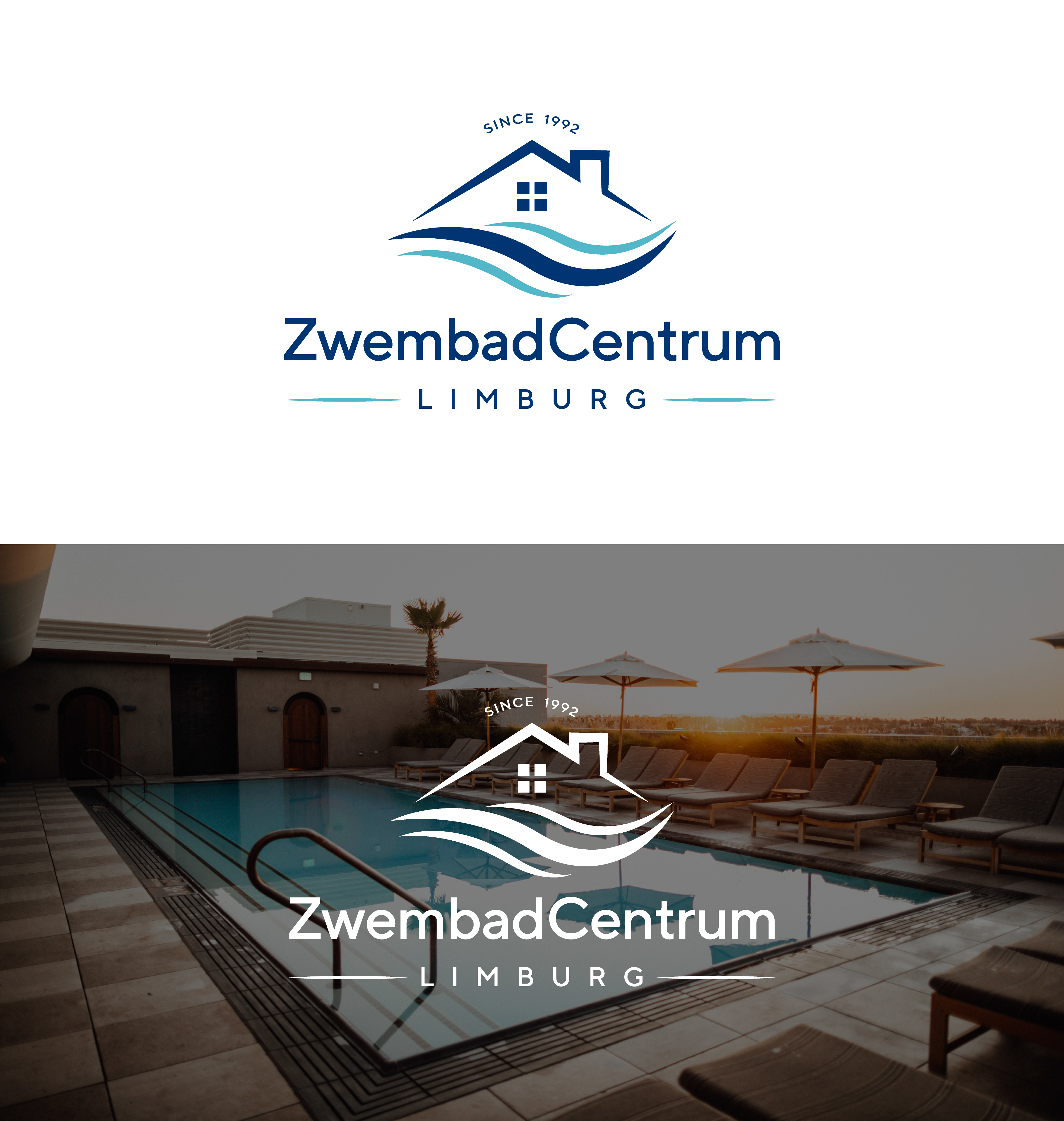 Logo-Design von ChicGraphix für ZwembadCentrum Limburg | Design #33080616