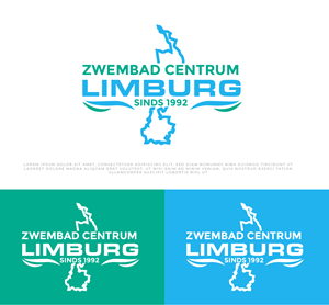 Logo Design by AlphabetZero.co.uk for ZwembadCentrum Limburg | Design: #33075874