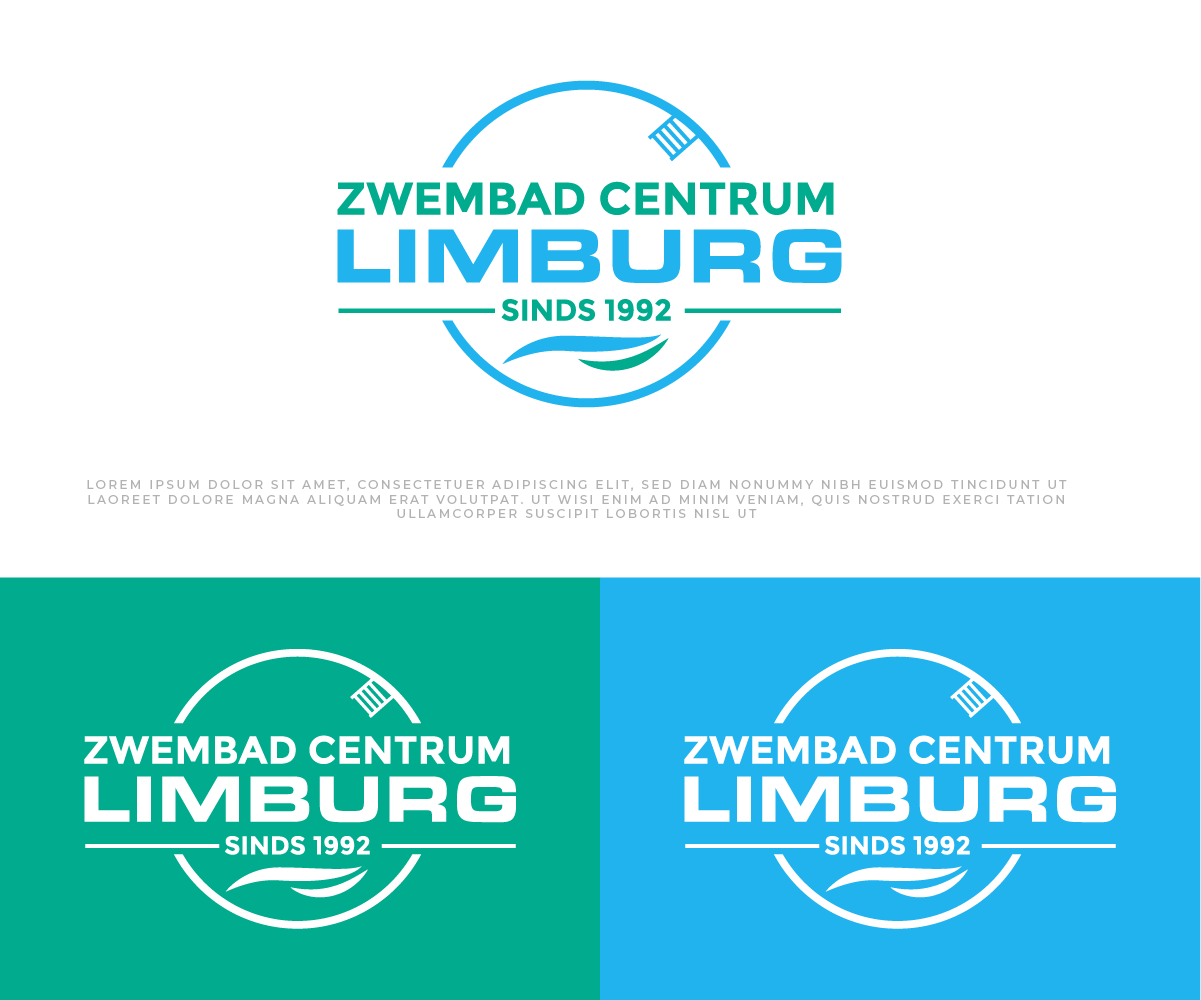 Diseño de Logo por AlphabetZero.co.uk para ZwembadCentrum Limburg | Diseño #33075877