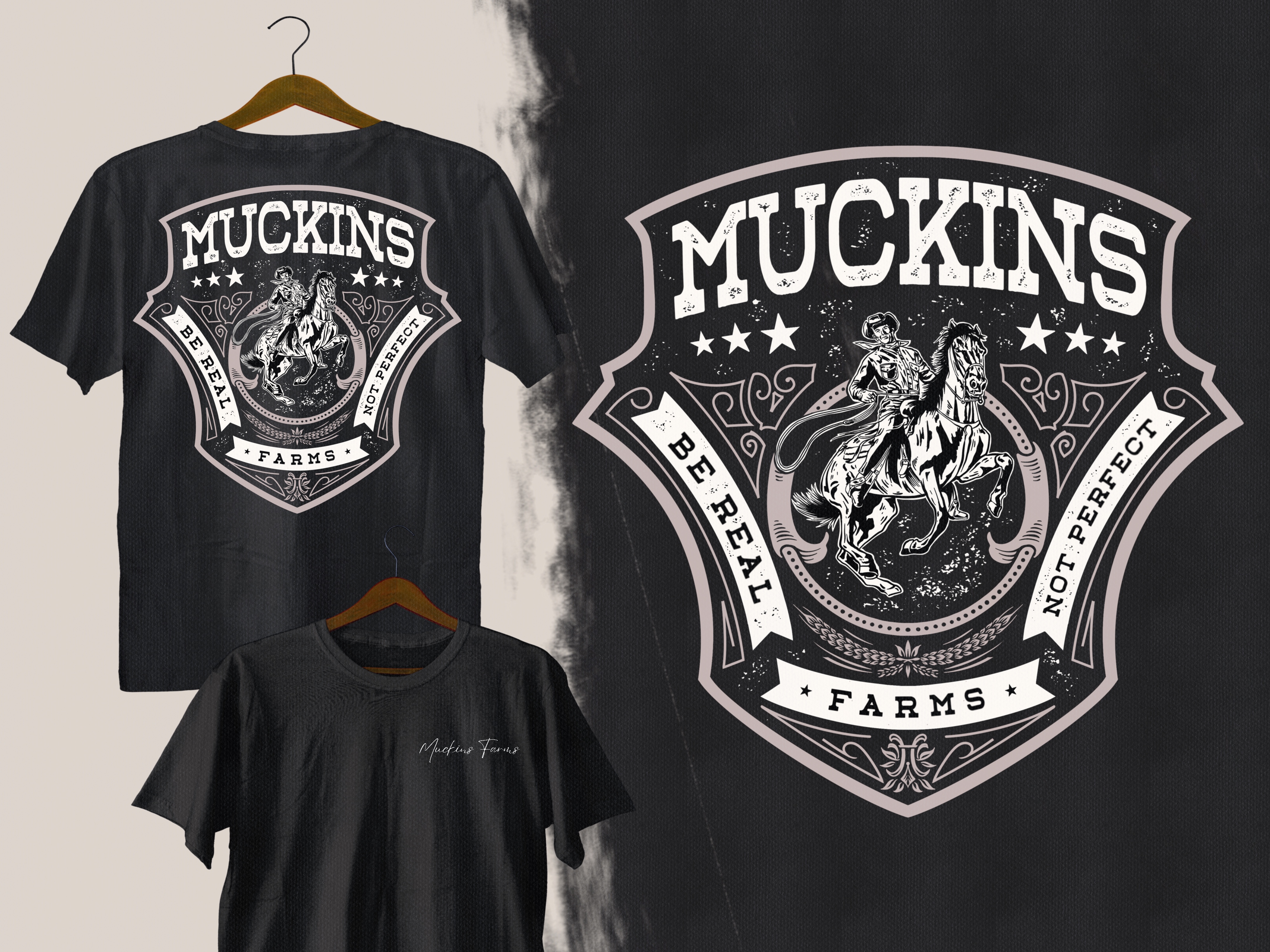 T-shirt Design by Letterdot for Muckins Farms | Design #33069312