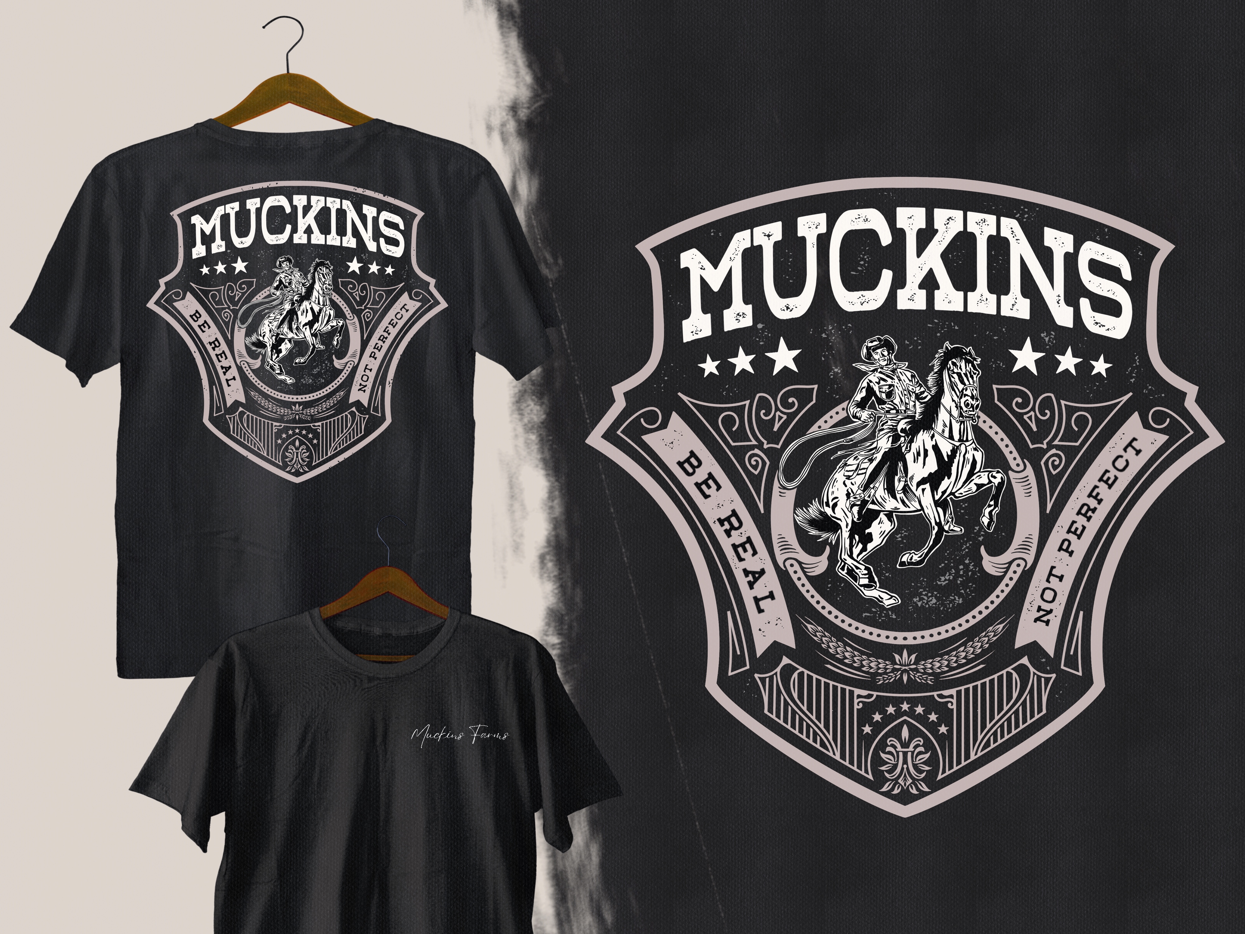 T-shirt Design by Letterdot for Muckins Farms | Design #33078640
