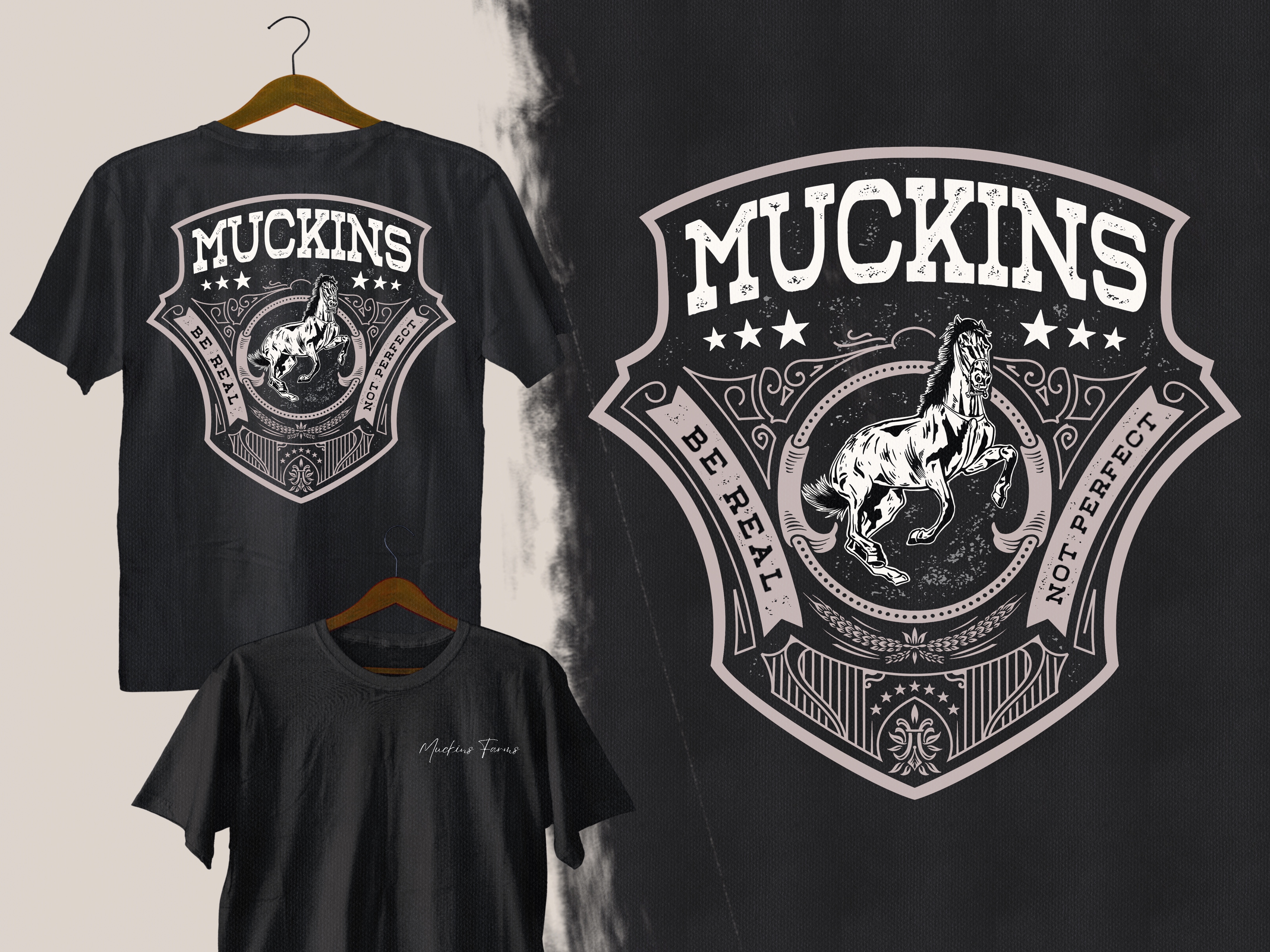 T-shirt Design by Letterdot for Muckins Farms | Design #33079154