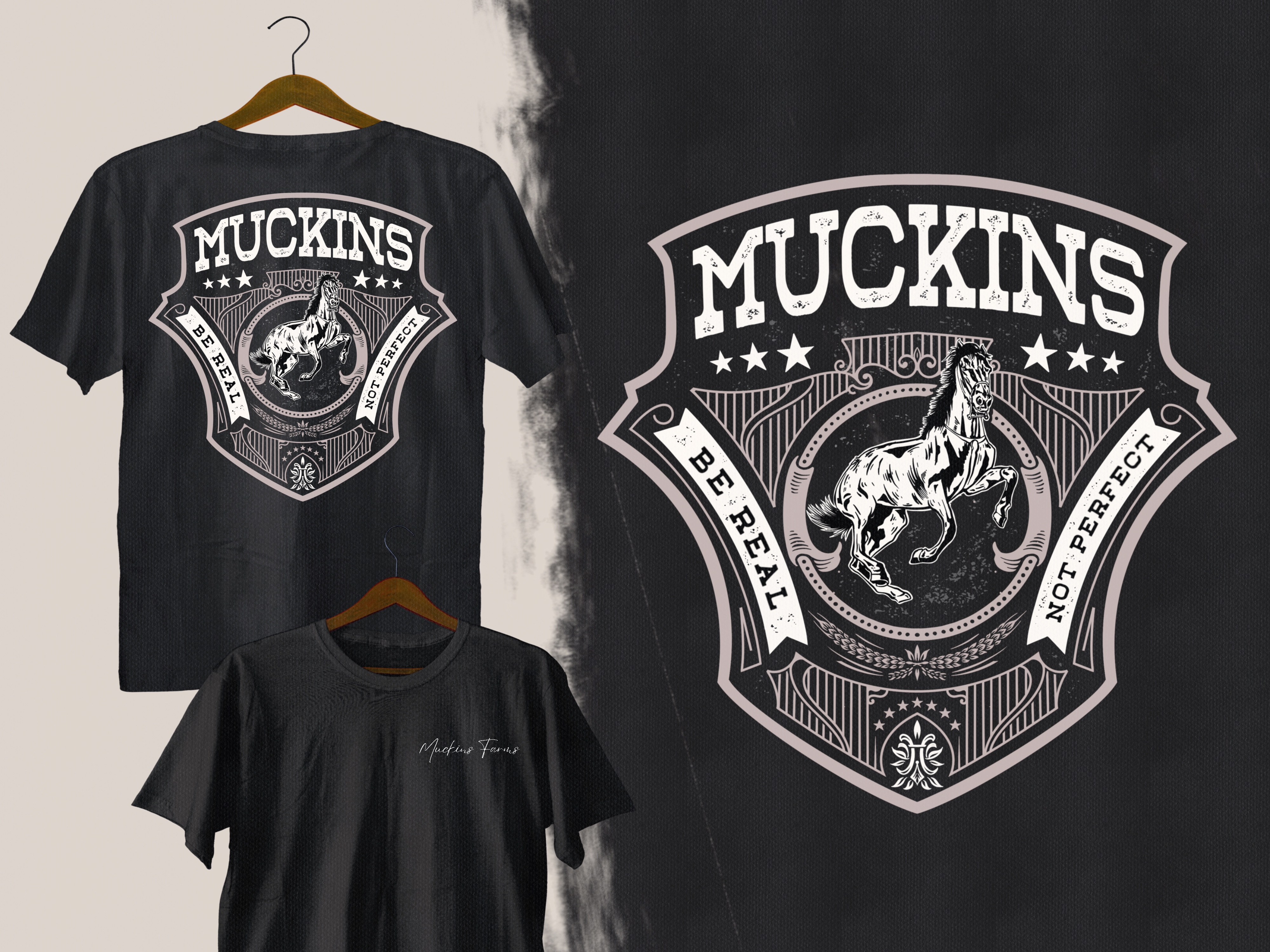 T-shirt Design by Letterdot for Muckins Farms | Design #33080463