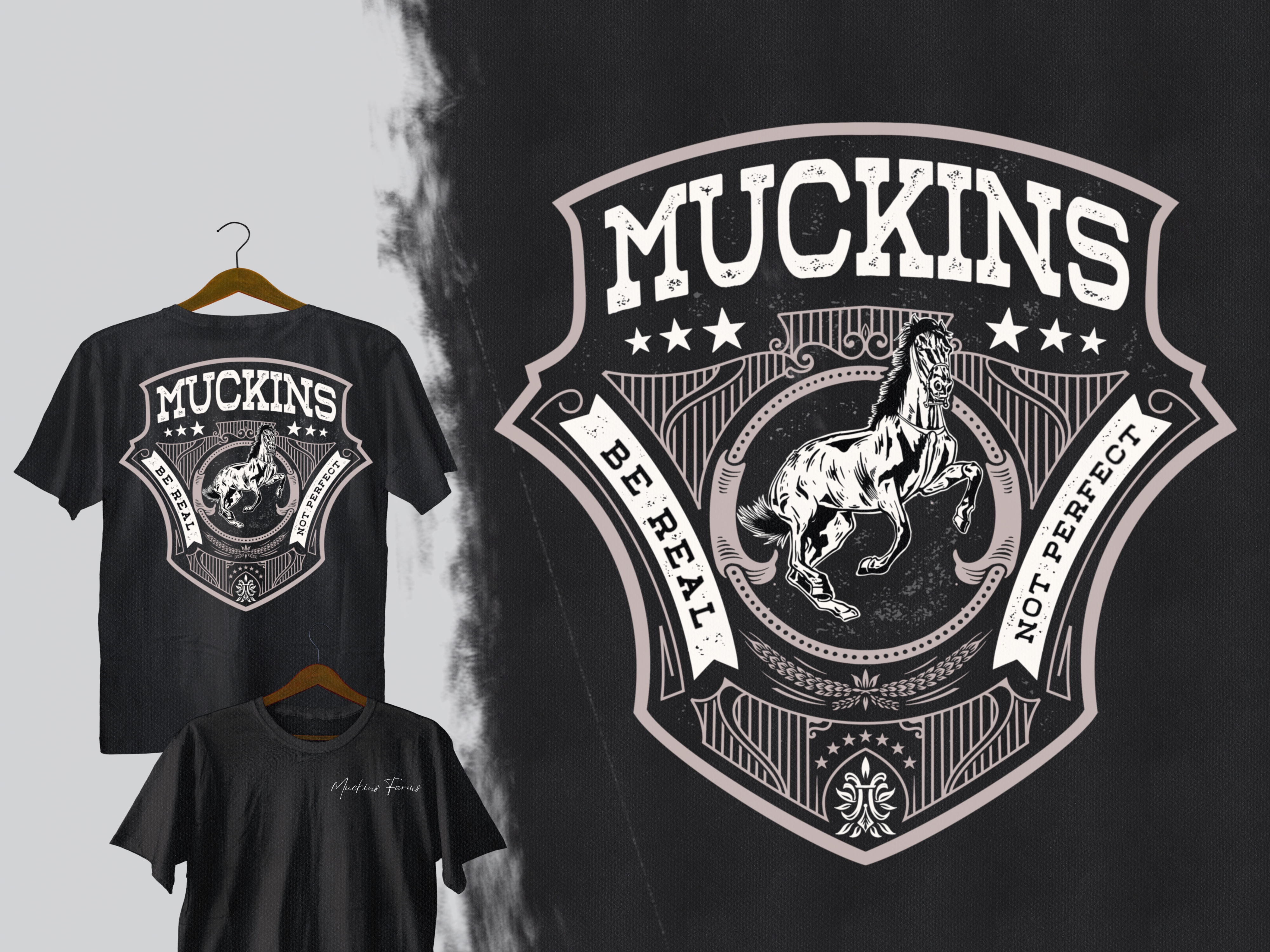 T-shirt Design by Letterdot for Muckins Farms | Design #33080479