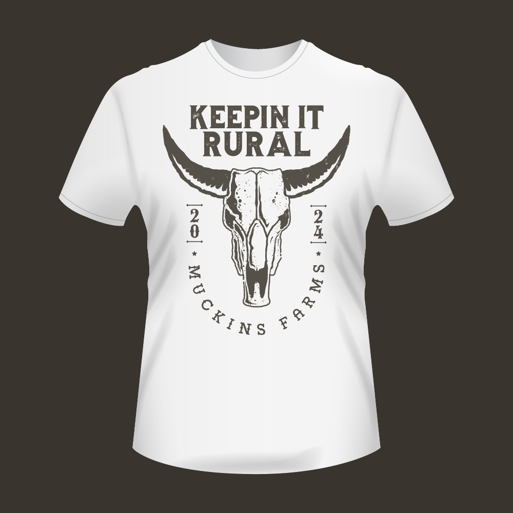 T-shirt Design by daniel462medina for Muckins Farms | Design #33083295