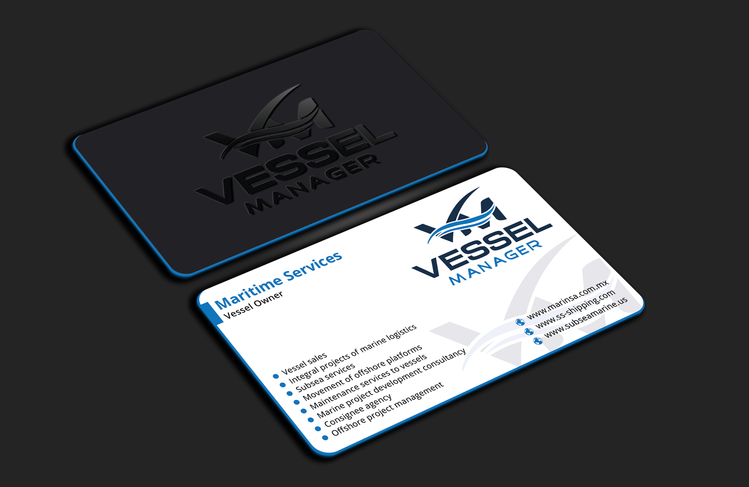 Business Card Design by DesignerShahadat for A&R MARITIME  | Design #33100163