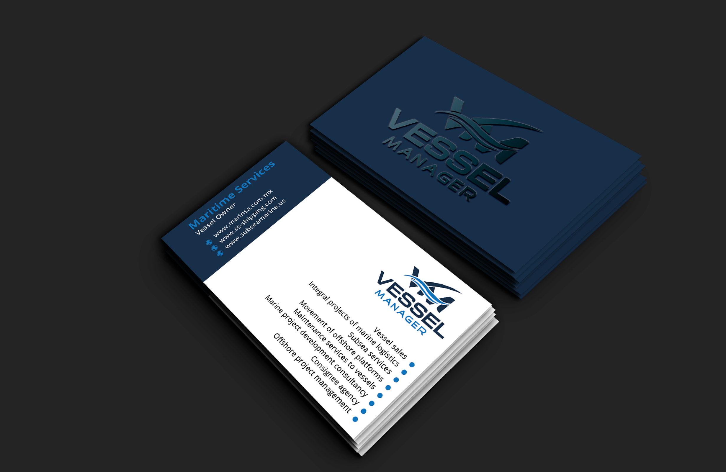 Business Card Design by DesignerShahadat for A&R MARITIME  | Design #33100222