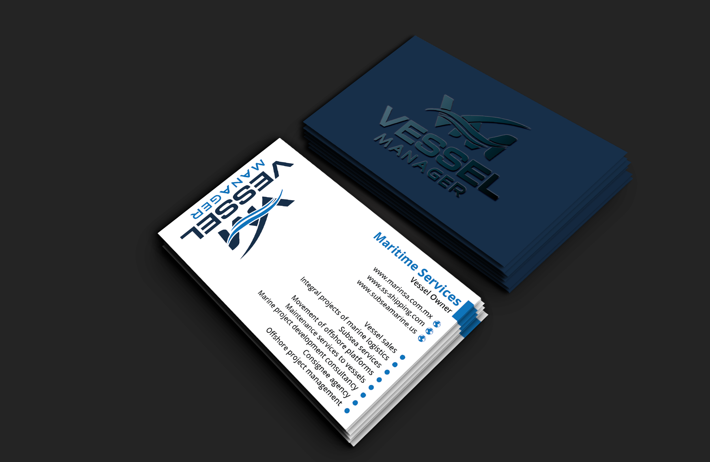 Business Card Design by DesignerShahadat for A&R MARITIME  | Design #33100238