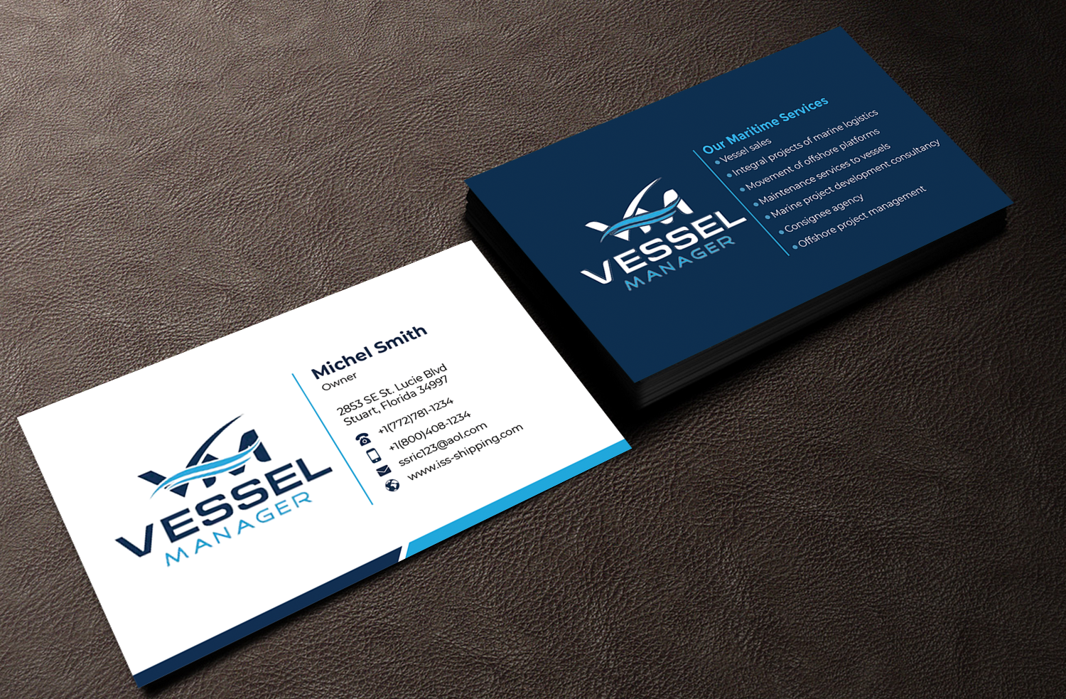 Business Card Design by Innovative Graphix for A&R MARITIME  | Design #33096312