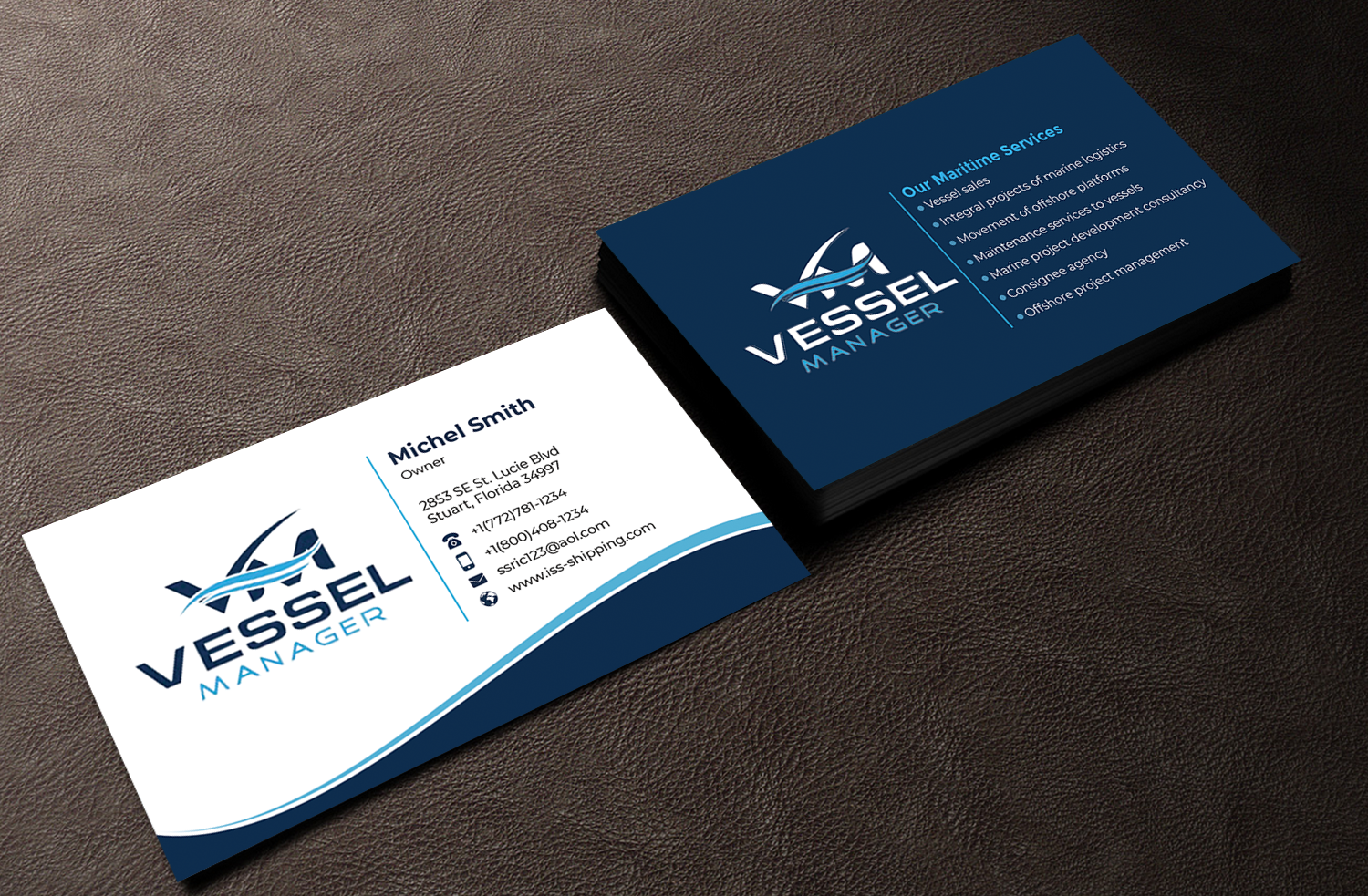 Business Card Design by Innovative Graphix for A&R MARITIME  | Design #33096319