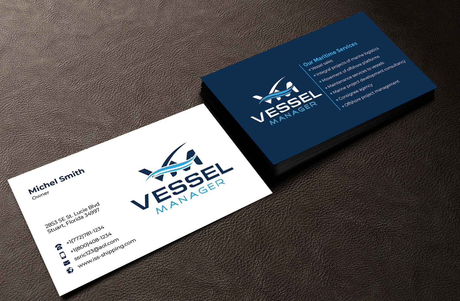 Business Card Design by Innovative Graphix for A&R MARITIME  | Design #33096396