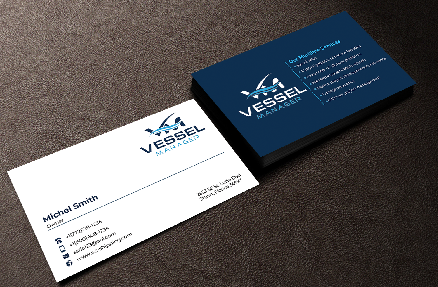 Business Card Design by Innovative Graphix for A&R MARITIME  | Design #33099626