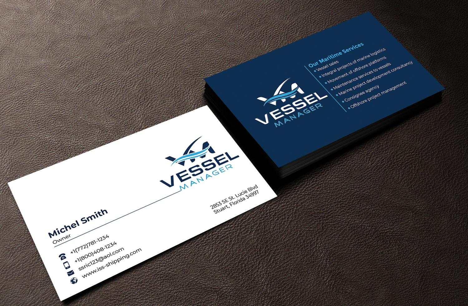 Business Card Design by Innovative Graphix for A&R MARITIME  | Design #33099627