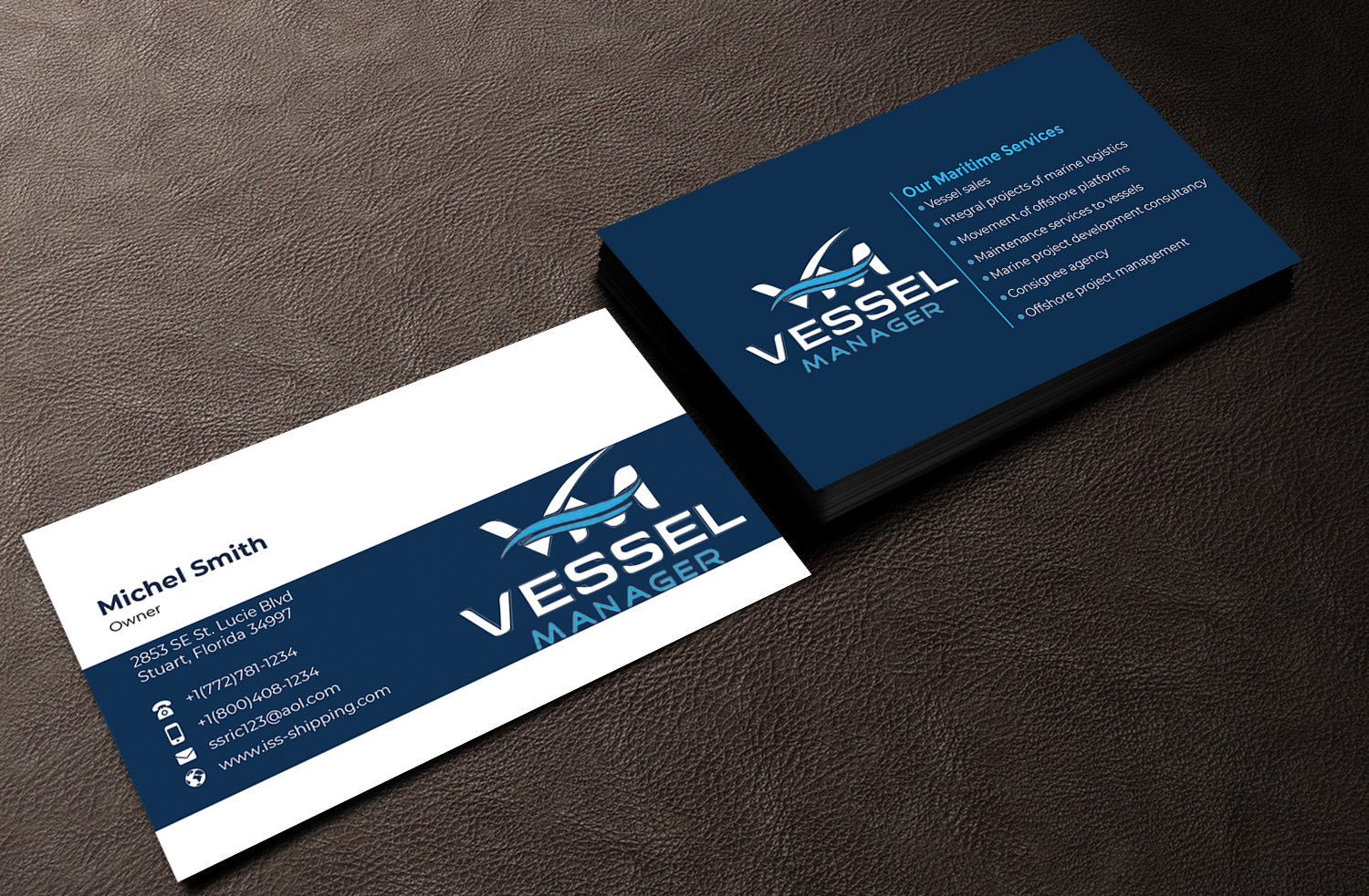 Business Card Design by Innovative Graphix for A&R MARITIME  | Design #33099632