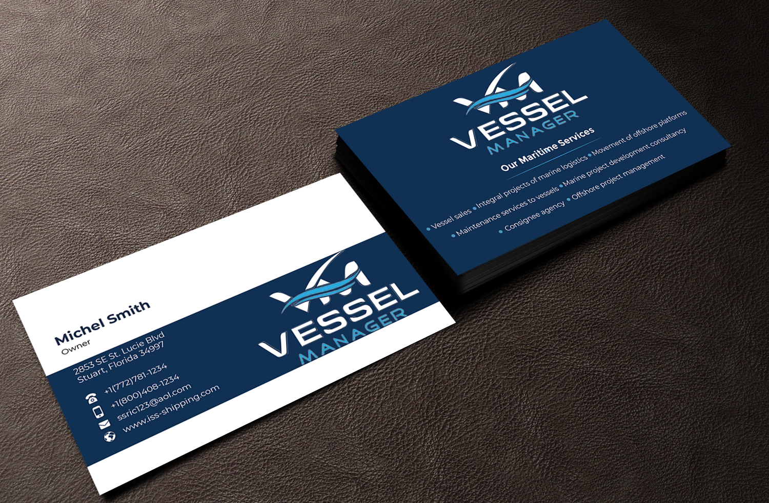 Business Card Design by Innovative Graphix for A&R MARITIME  | Design #33099635