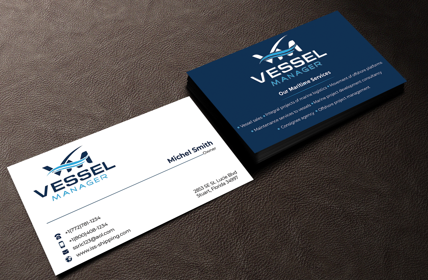 Business Card Design by Innovative Graphix for A&R MARITIME  | Design #33099645