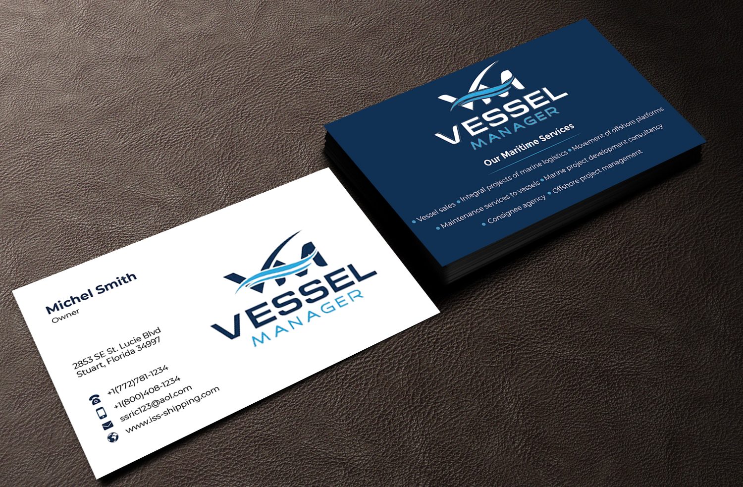 Business Card Design by Innovative Graphix for A&R MARITIME  | Design #33099646