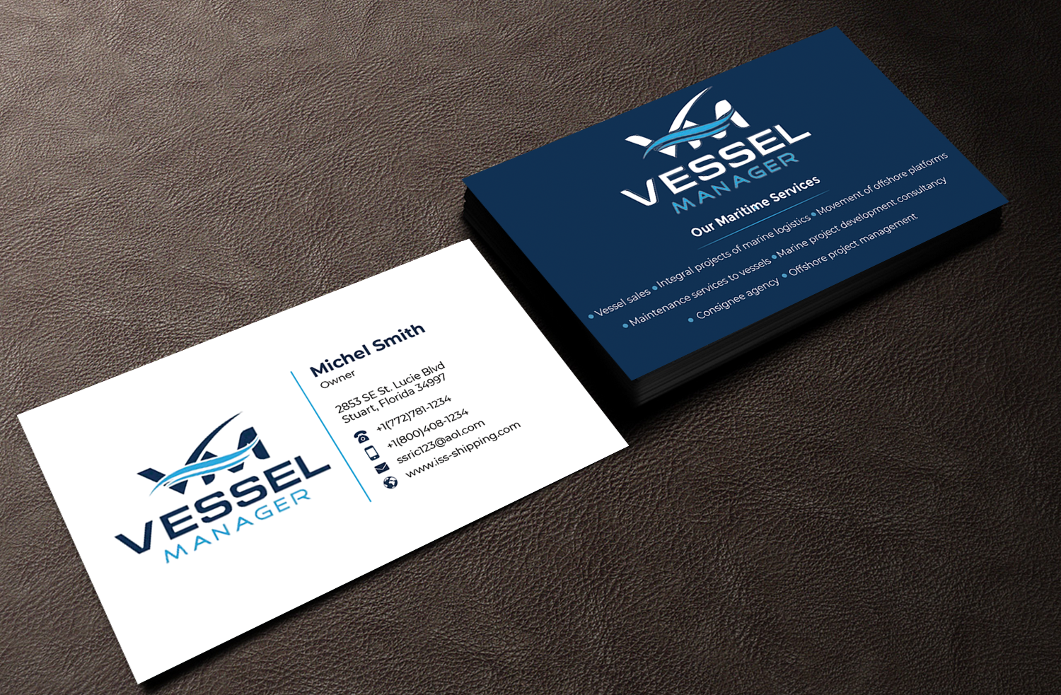 Business Card Design by Innovative Graphix for A&R MARITIME  | Design #33099647