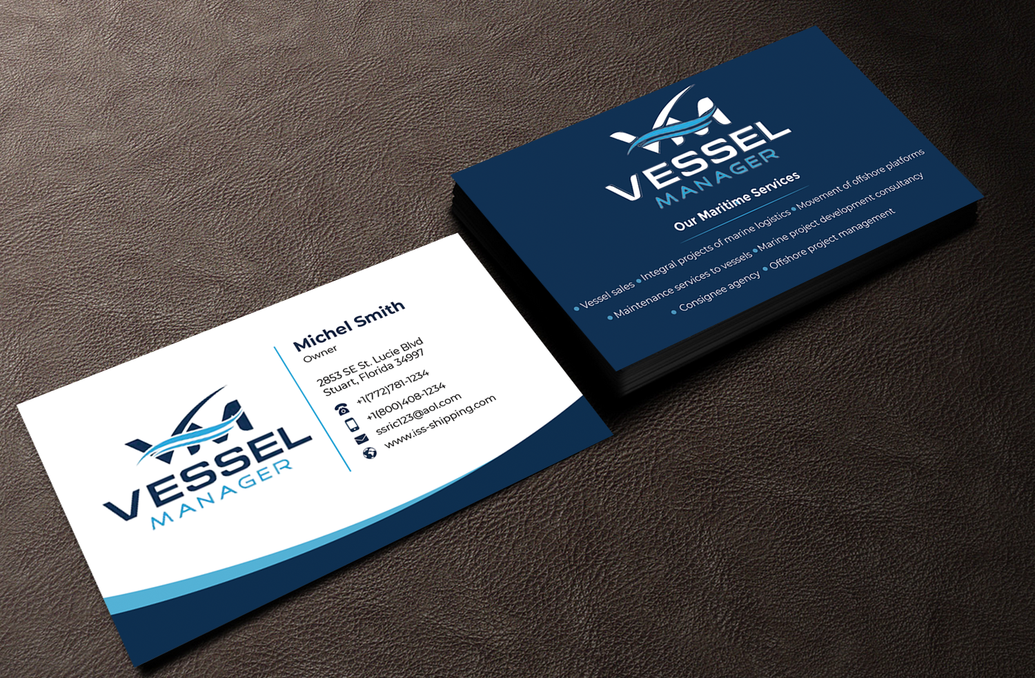 Business Card Design by Innovative Graphix for A&R MARITIME  | Design #33099649