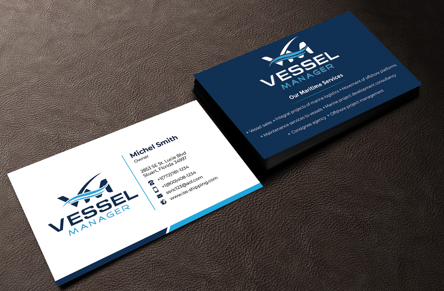 Business Card Design by Innovative Graphix for A&R MARITIME  | Design #33099651