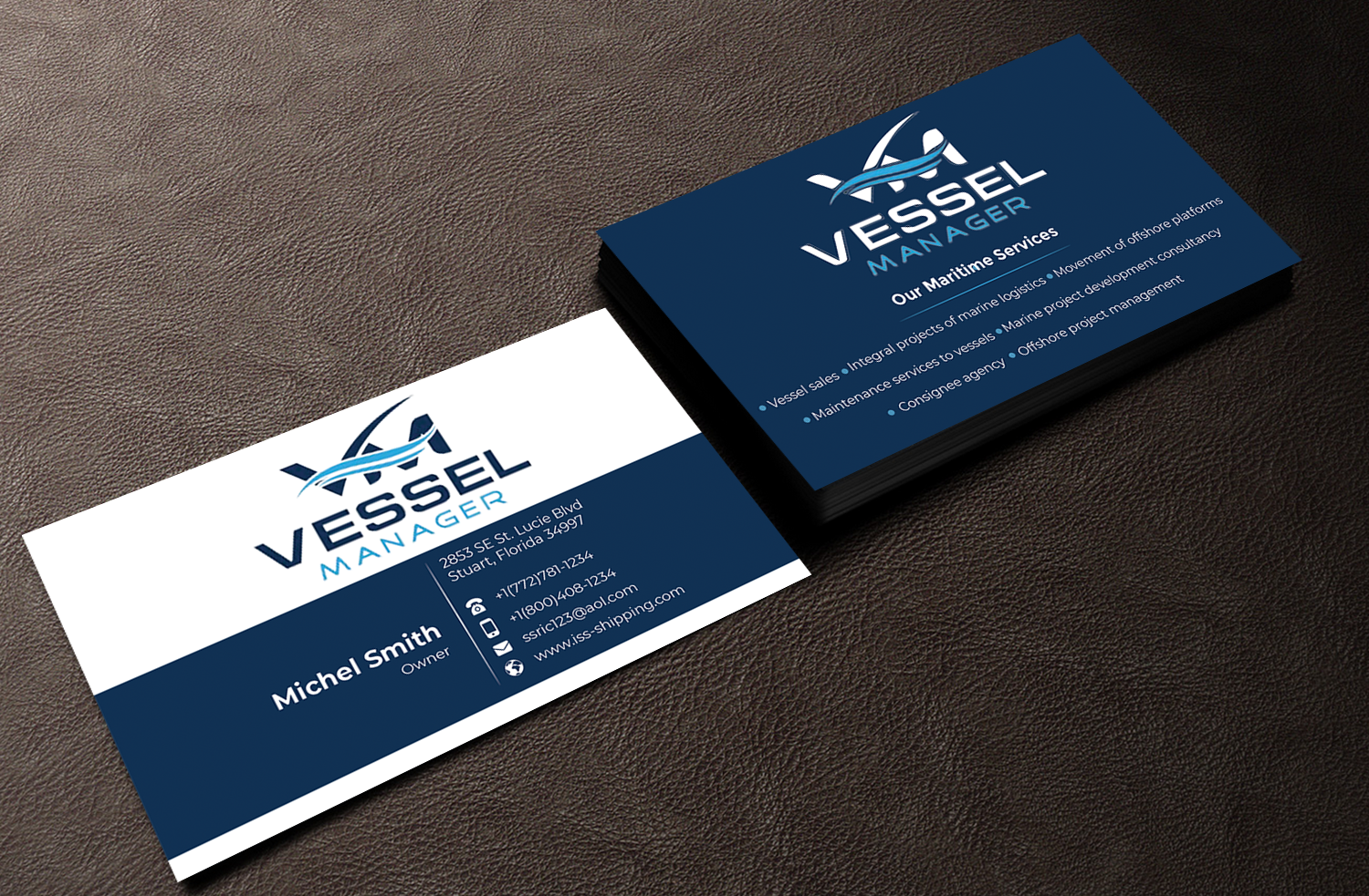 Business Card Design by Innovative Graphix for A&R MARITIME  | Design #33099656